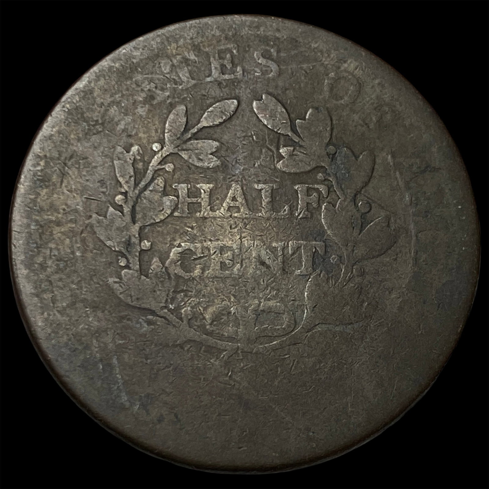 1806 Draped Bust Half Cent NICELY CIRCULATED - 2