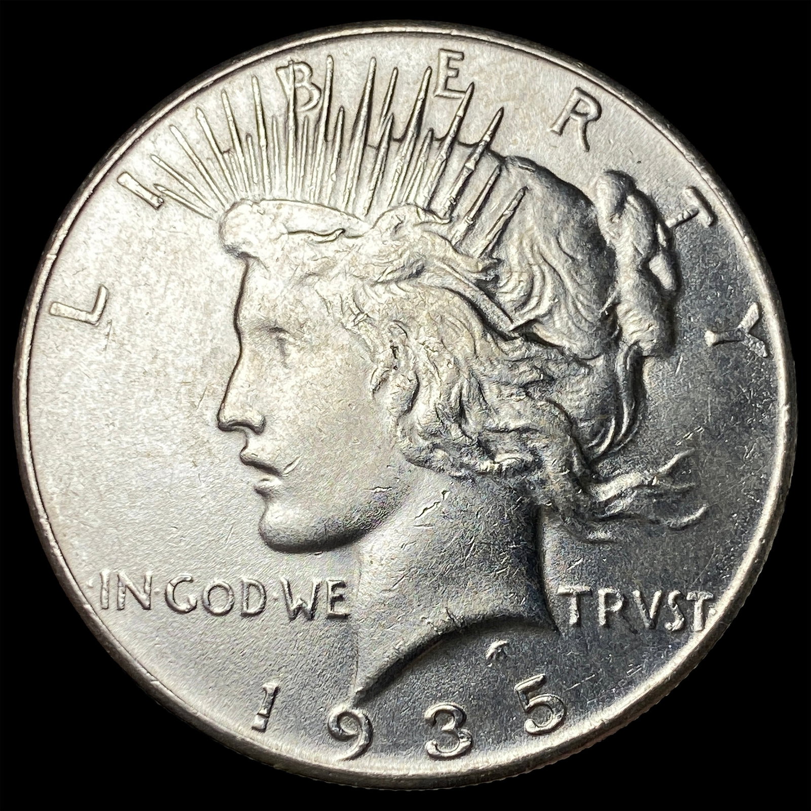 1935 Silver Peace Dollar UNCIRCULATED: 1935 Silver Peace Dollar UNCIRCULATED