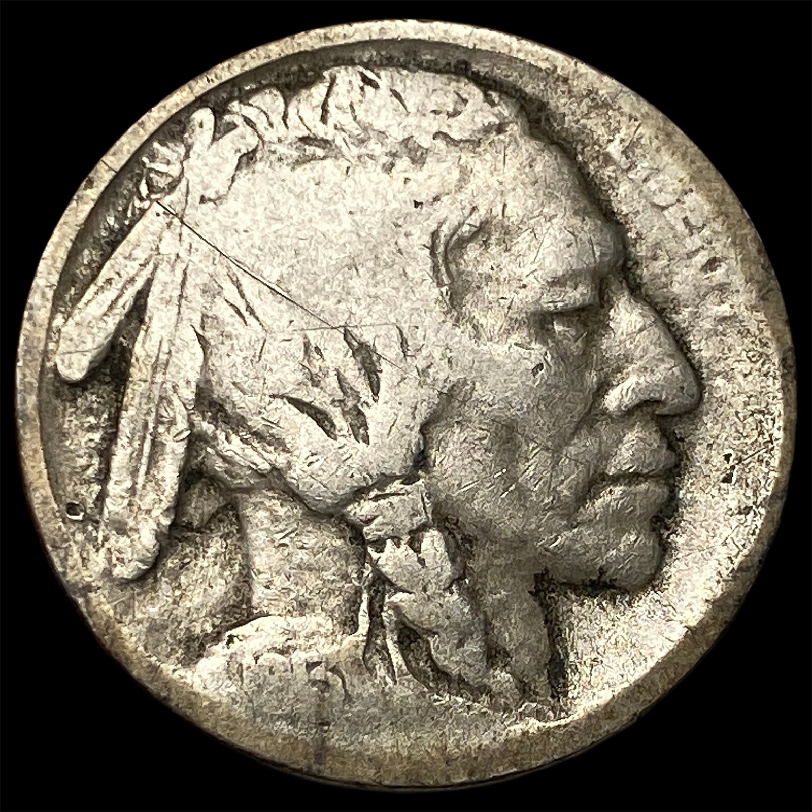 1913-S Type 2 Buffalo Nickel NICELY CIRCULATED: 1913-S Type 2 Buffalo Nickel NICELY CIRCULATED