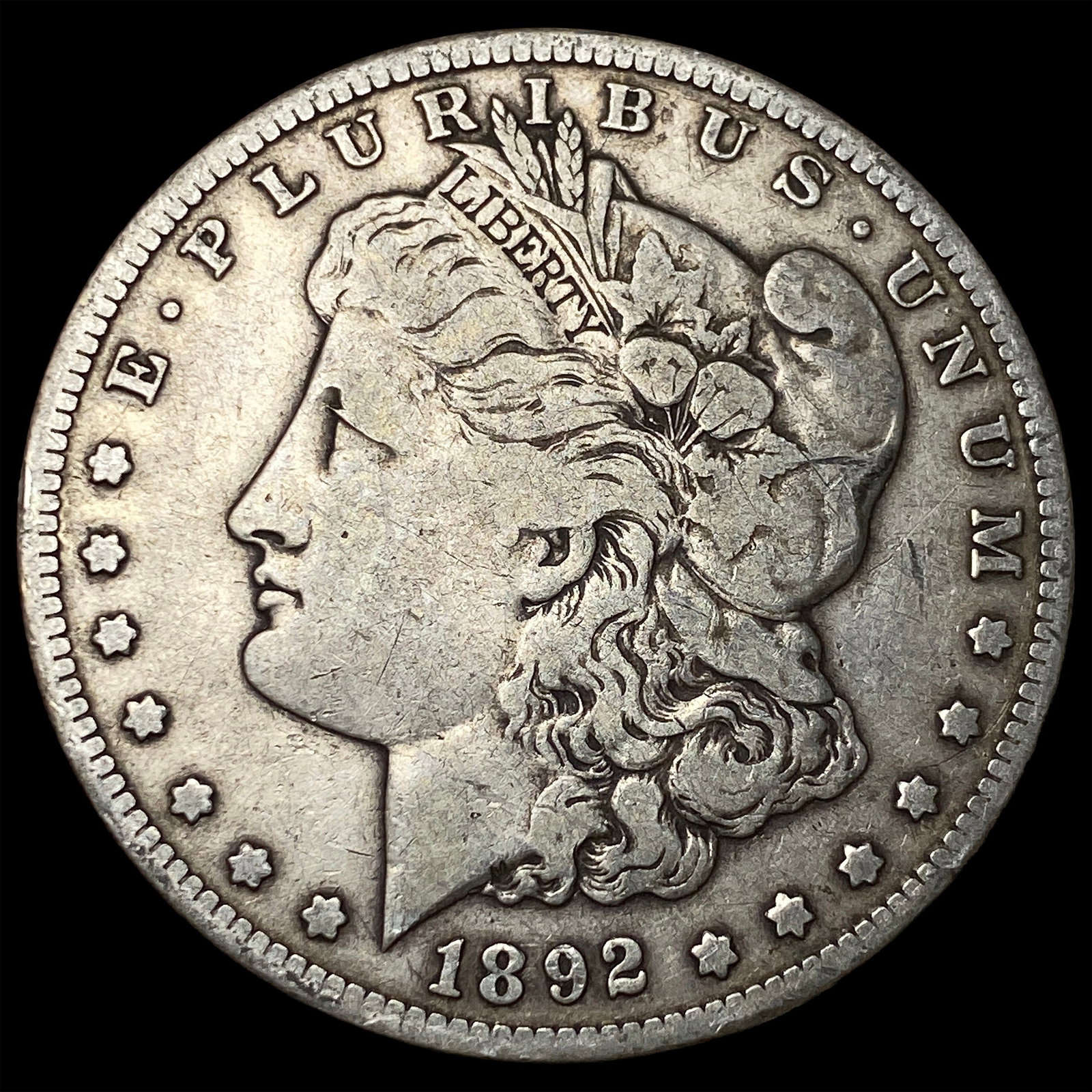 1892-S Morgan Silver Dollar LIGHTLY CIRCULATED: 1892-S Morgan Silver Dollar LIGHTLY CIRCULATED