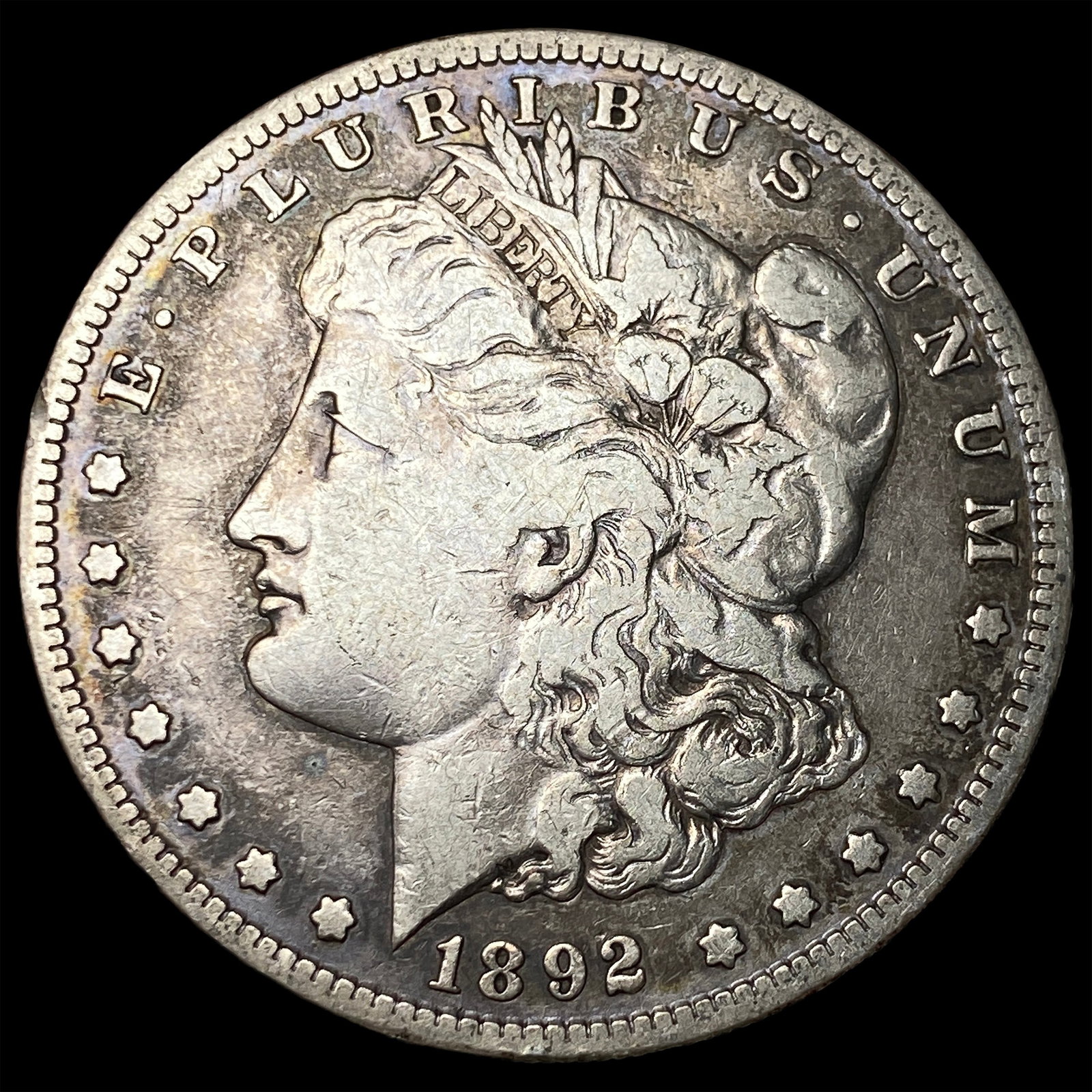 1892-S Silver Morgan Dollar LIGHTLY CIRCULATED (1 of 2)