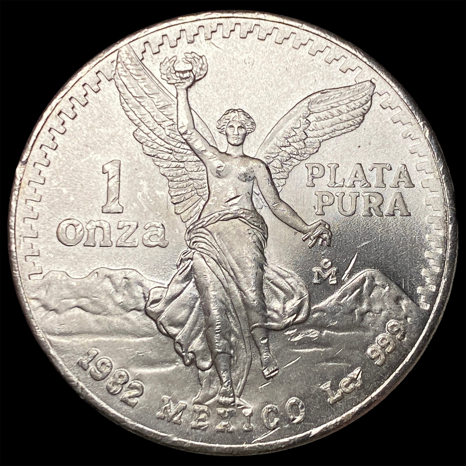 1982 Mexico Silver 1 Onza Libertad SUPERB GEM BU (1 of 2)