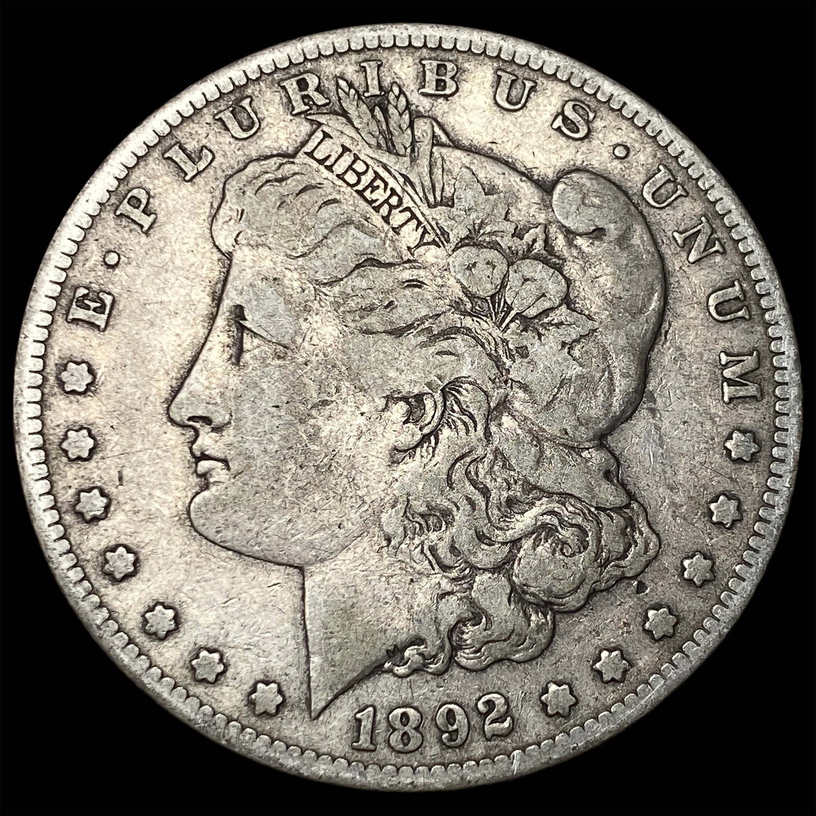 1892-S Silver Morgan Dollar LIGHTLY CIRCULATED (1 of 2)