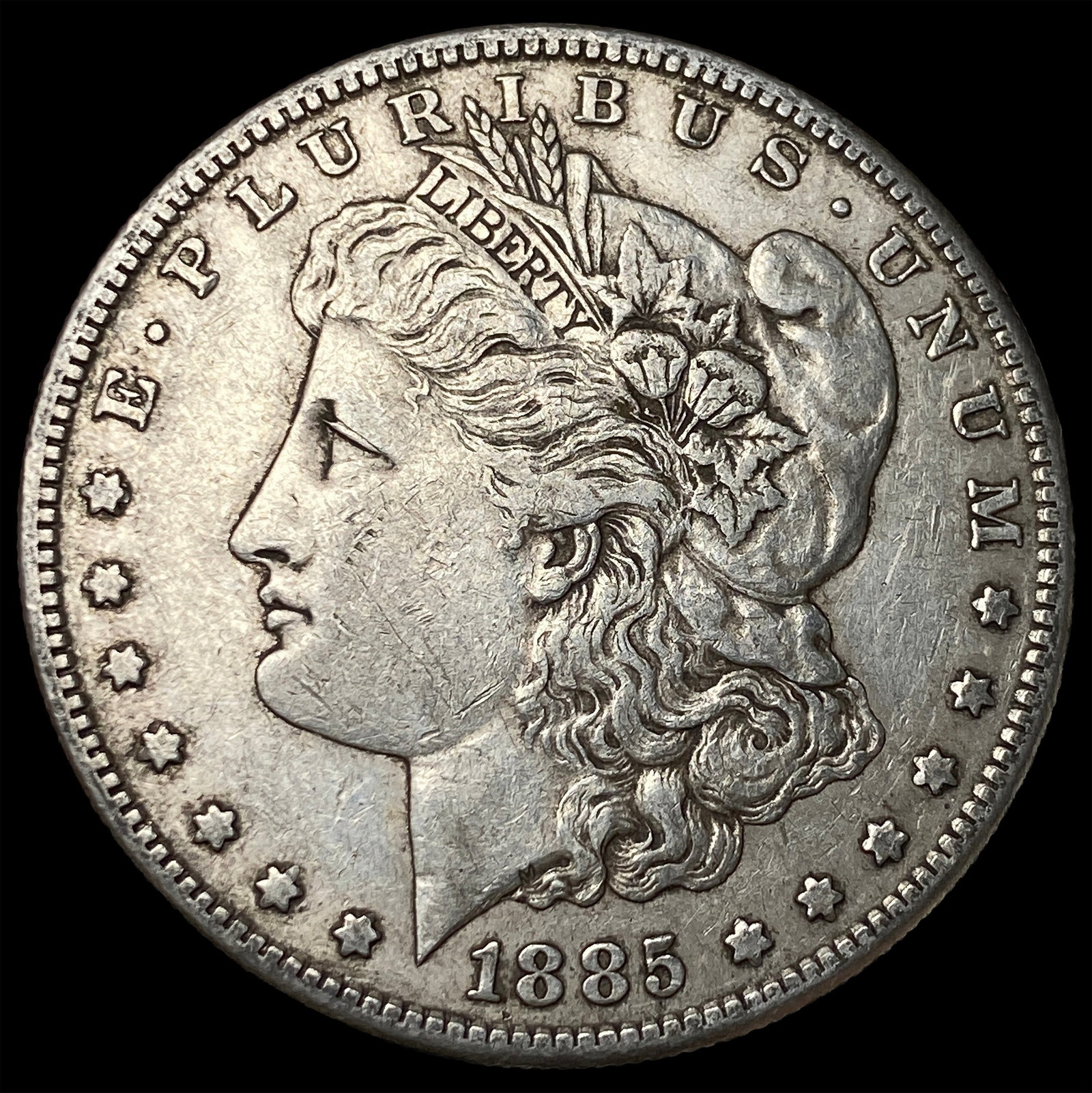 1885-S Silver Morgan Dollar HIGH GRADE: 1885-S Silver Morgan Dollar HIGH GRADE