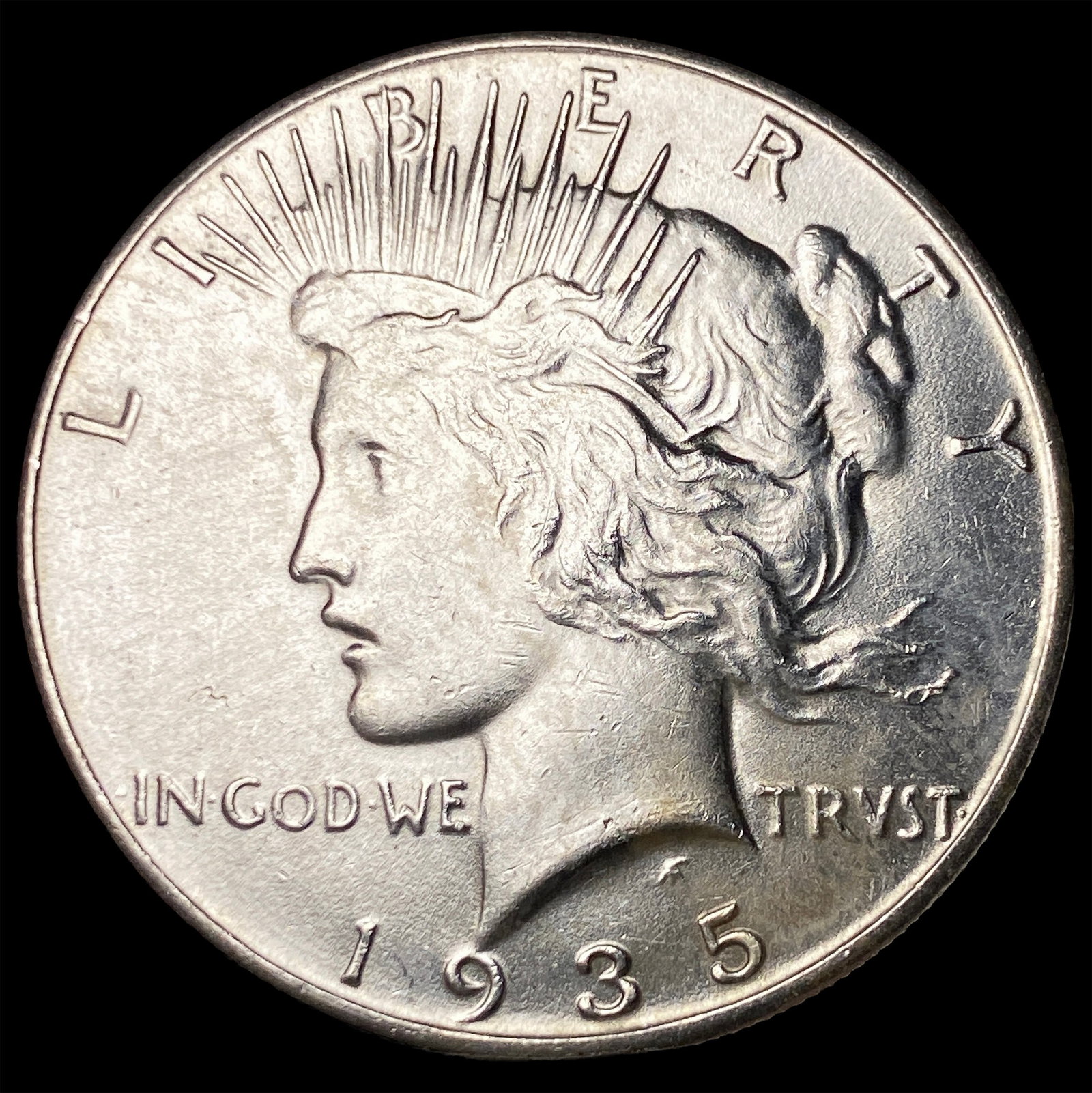 1935 Silver Peace Dollar UNCIRCULATED: 1935 Silver Peace Dollar UNCIRCULATED