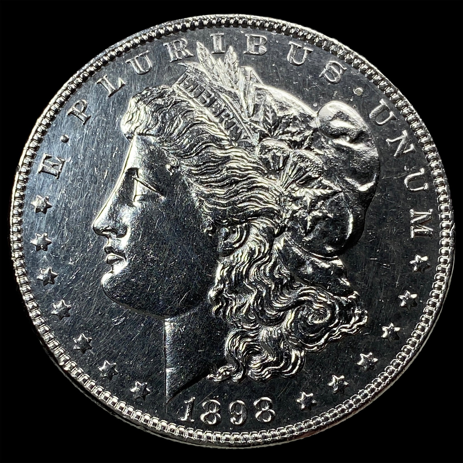 1898 Morgan Silver Dollar UNCIRCULATED: 1898 Morgan Silver Dollar UNCIRCULATED