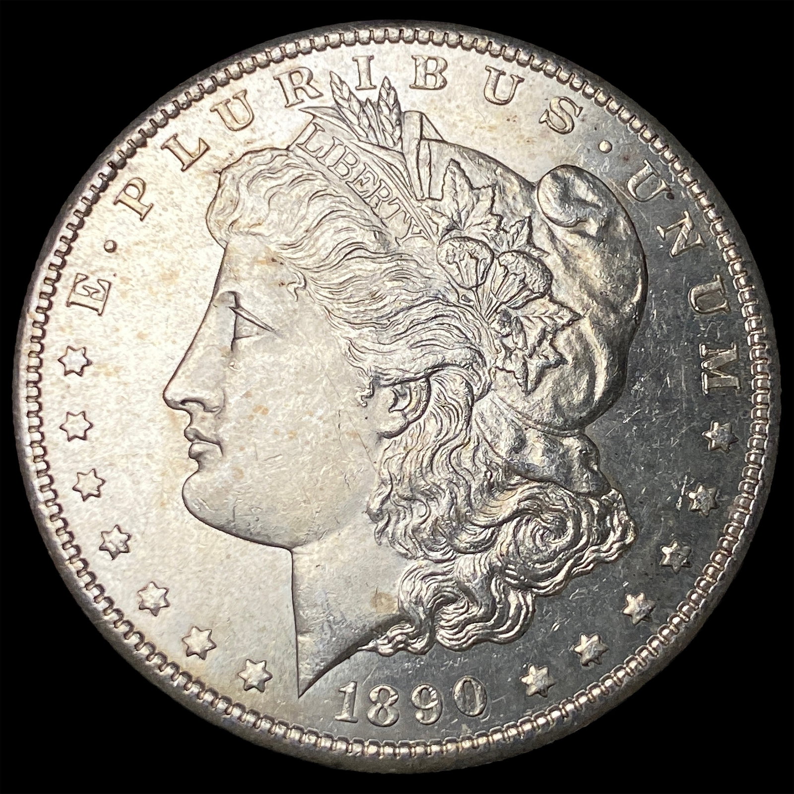 1890-S Silver Morgan Dollar CHOICE AU (1 of 2)