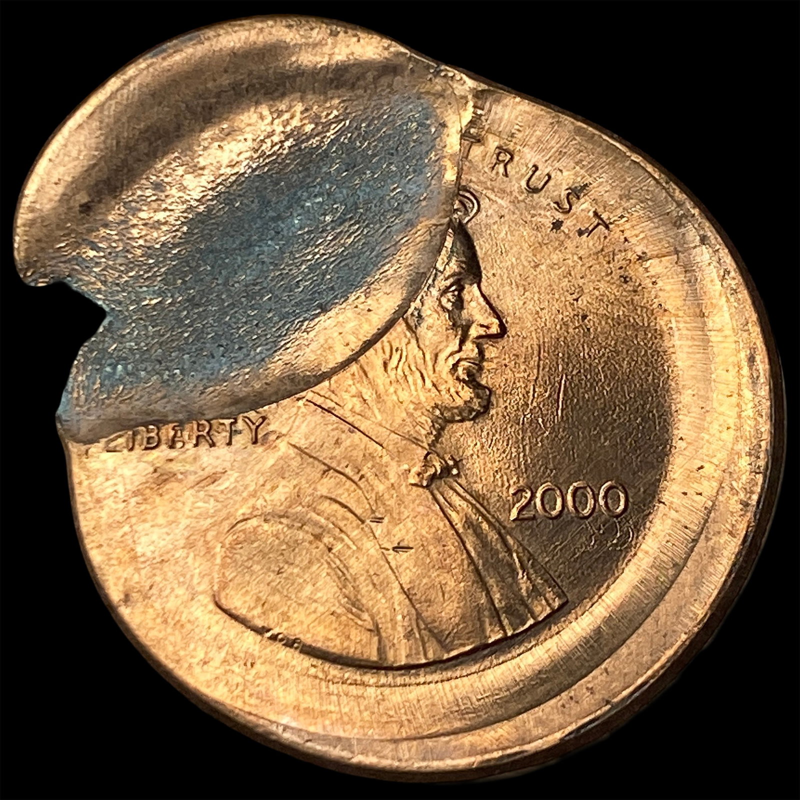2000 Lincoln Cent (Penny) - Broadstrike Error CHOICE BU: 2000 Lincoln Cent (Penny) - Broadstrike Error CHOICE BU