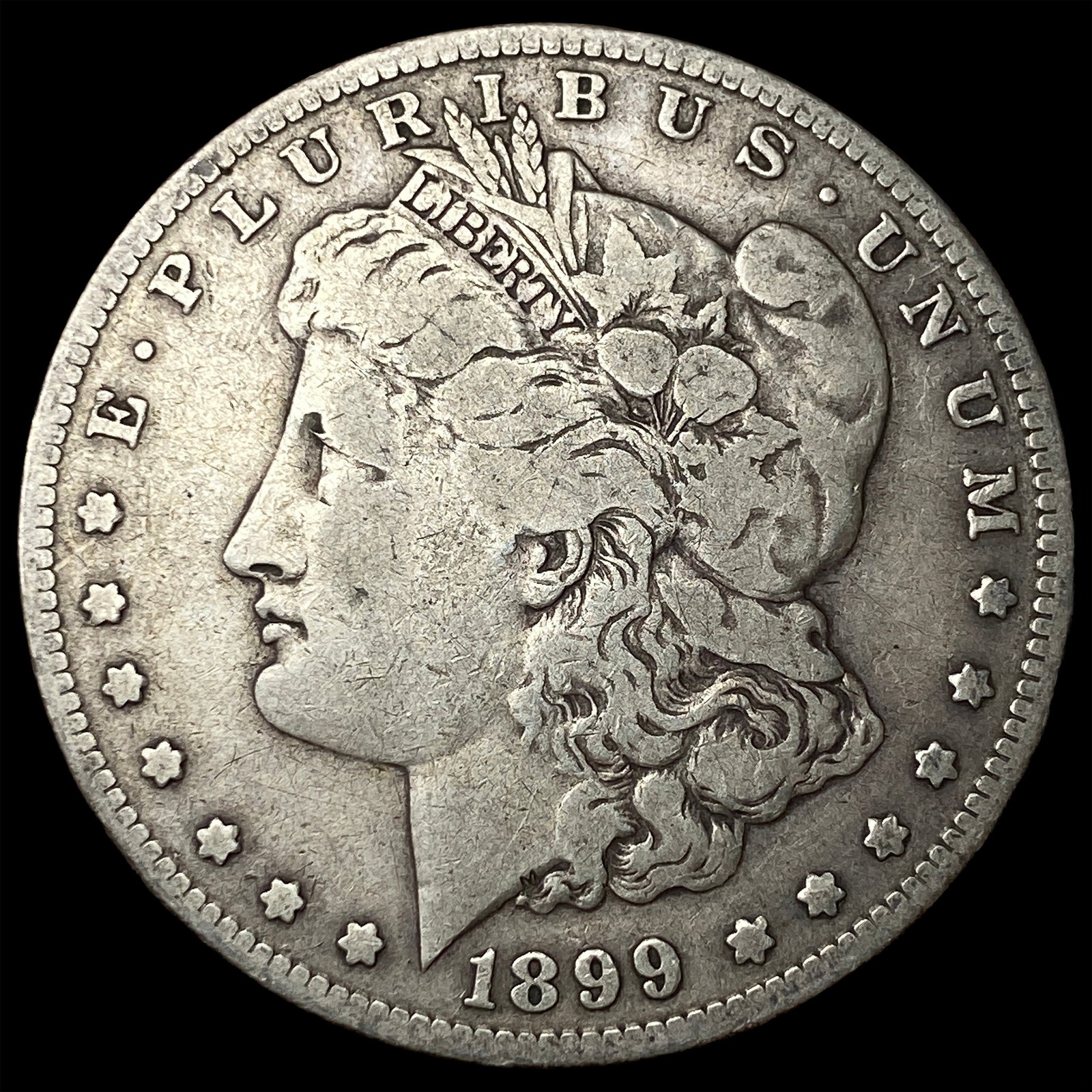 1899-S Silver Morgan Dollar HIGH GRADE: 1899-S Silver Morgan Dollar HIGH GRADE