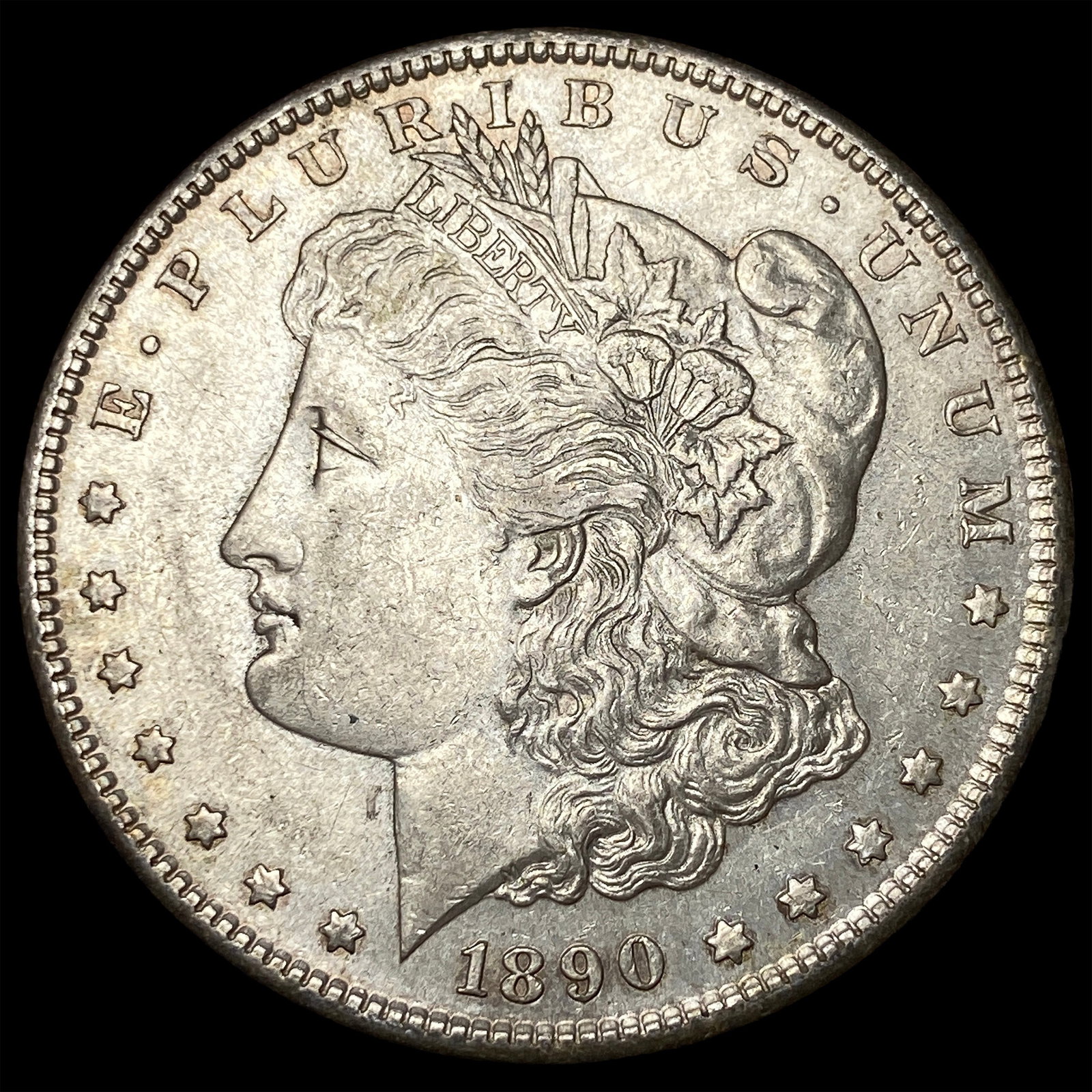 1890-S Silver Morgan Dollar CHOICE AU (1 of 2)