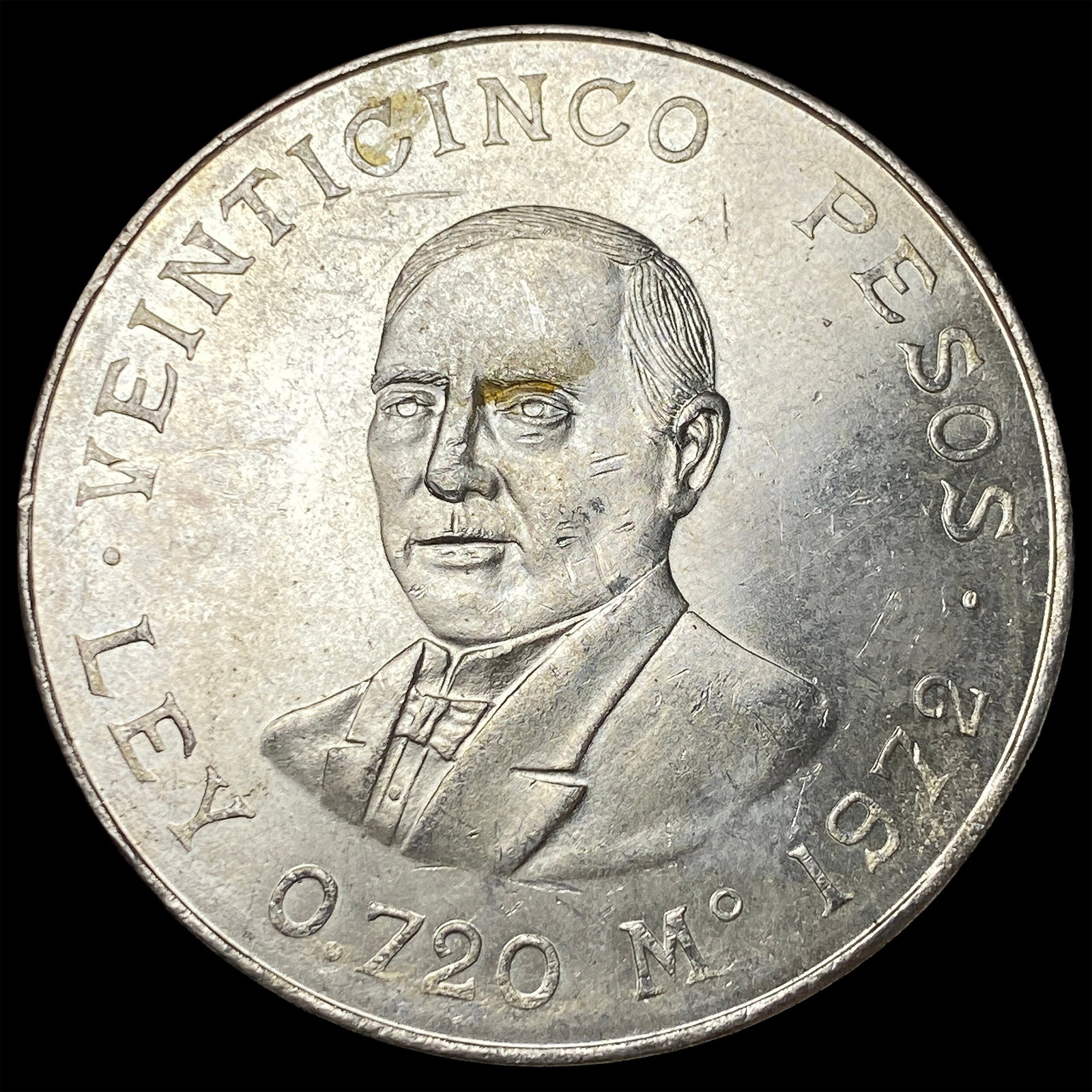 1972 Mexico Silver 25 Pesos UNCIRCULATED (1 of 2)