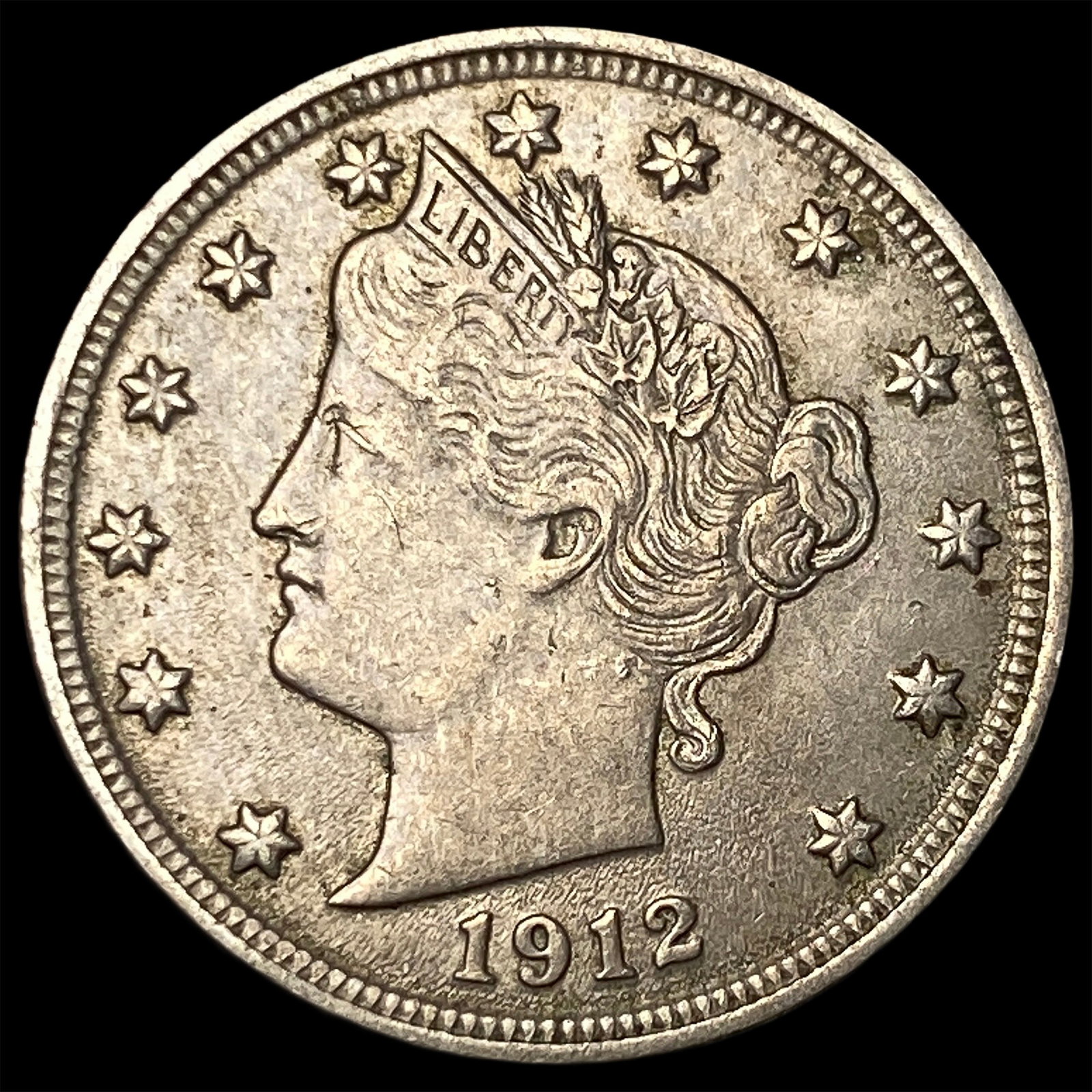 1912 Liberty Head Nickel NEARLY UNCIRCULATED (1 of 2)