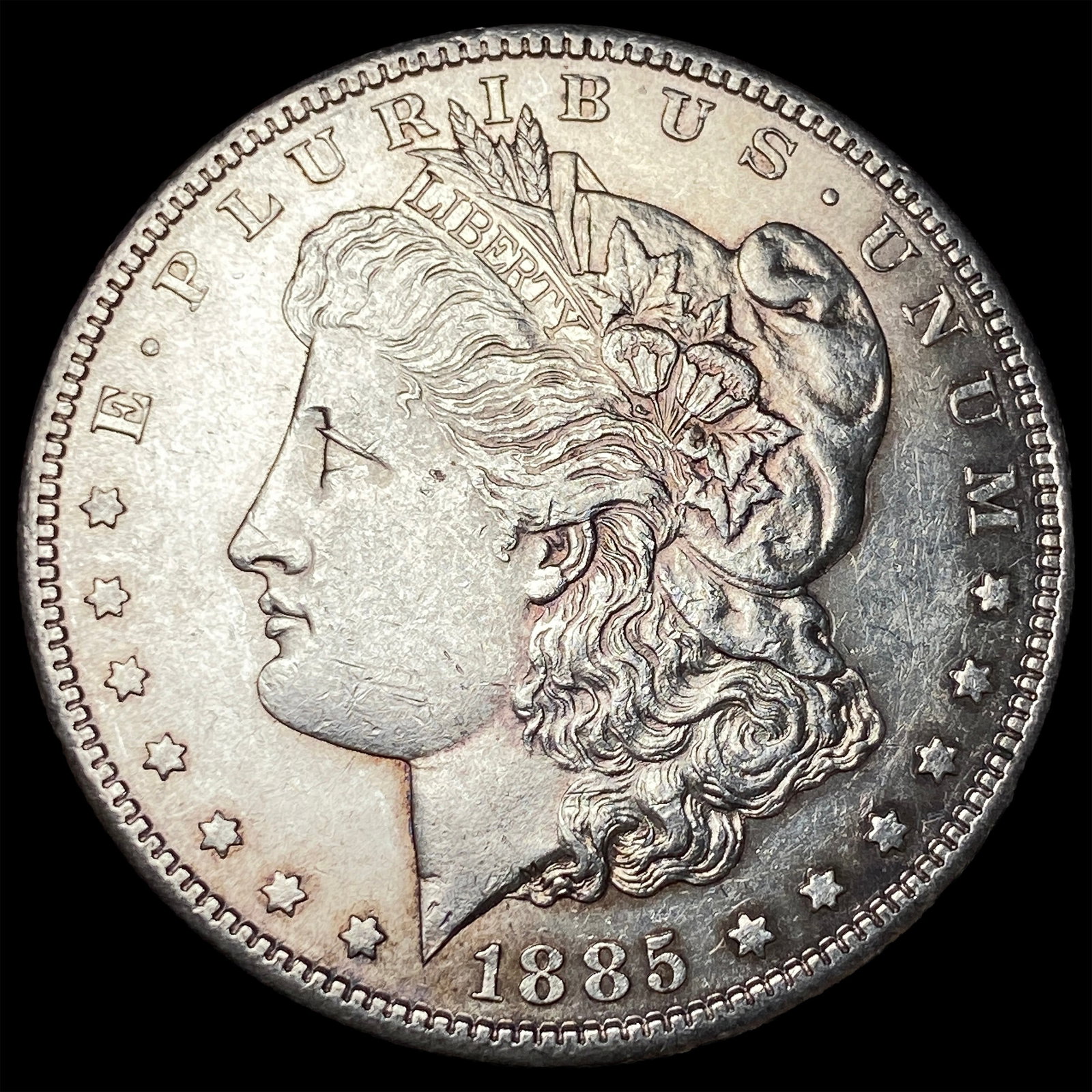 1885-S Silver Morgan Dollar HIGH GRADE: 1885-S Silver Morgan Dollar HIGH GRADE