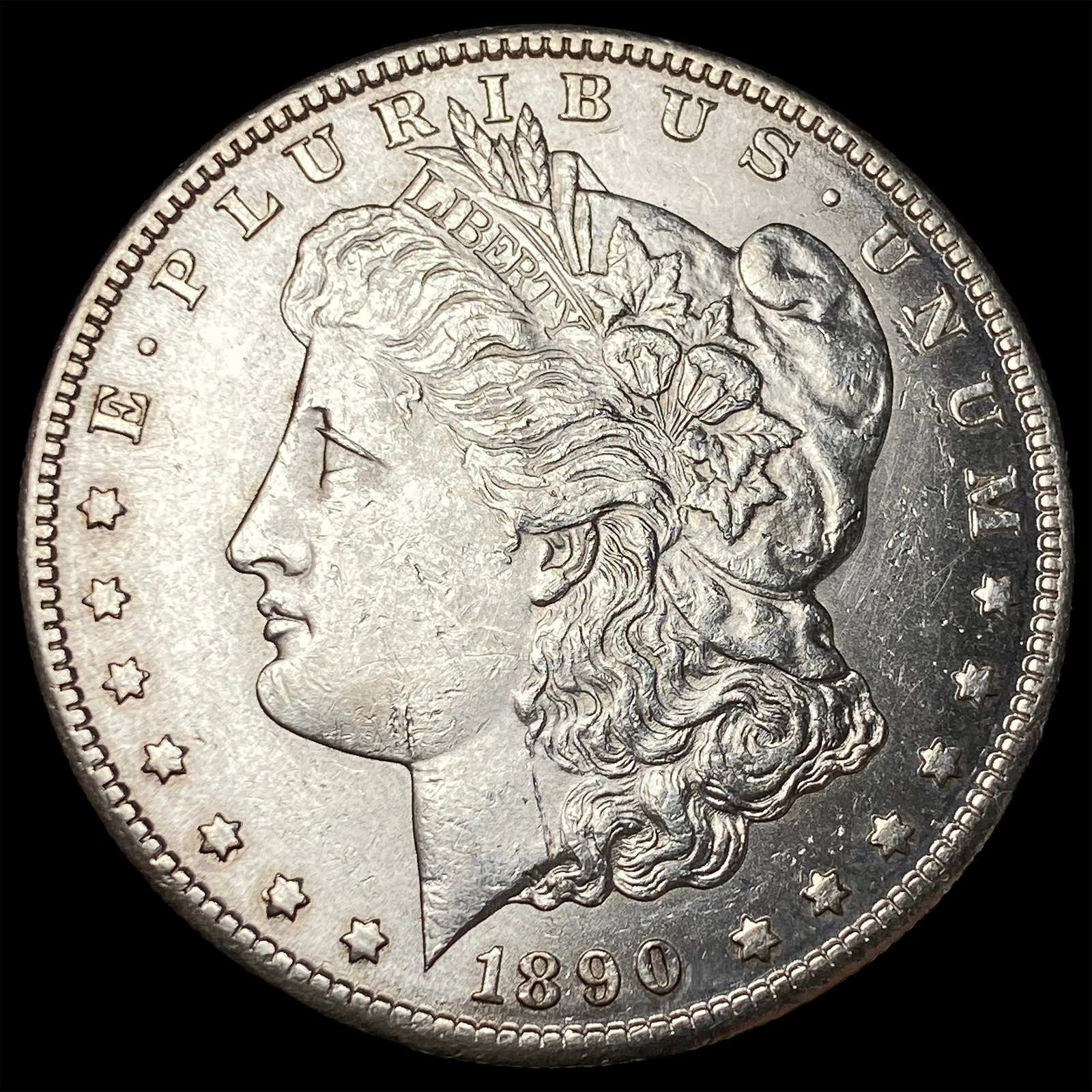 1890-S Silver Morgan Dollar UNCIRCULATED: 1890-S Silver Morgan Dollar UNCIRCULATED