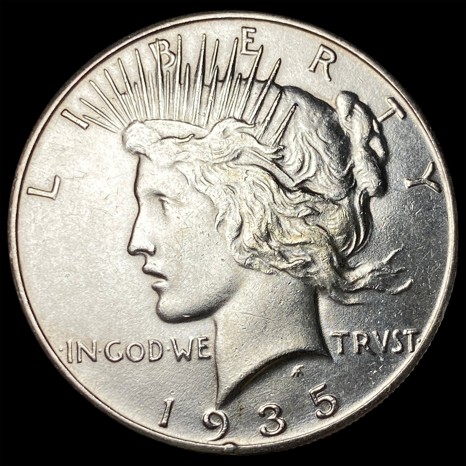 1935 Silver Peace Dollar UNCIRCULATED: 1935 Silver Peace Dollar UNCIRCULATED