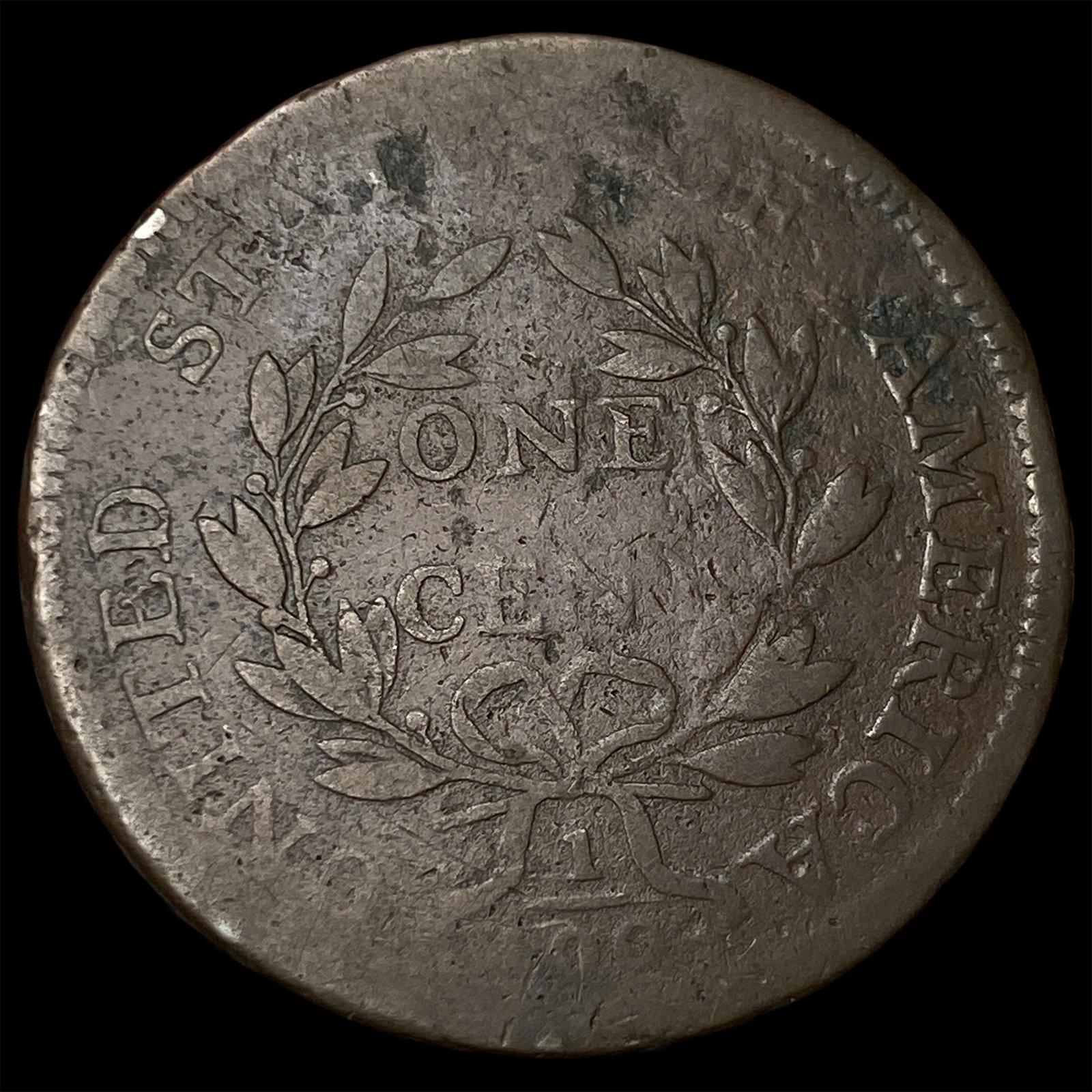 1797 Draped Bust Large Cent LIGHTLY CIRCULATED - 2