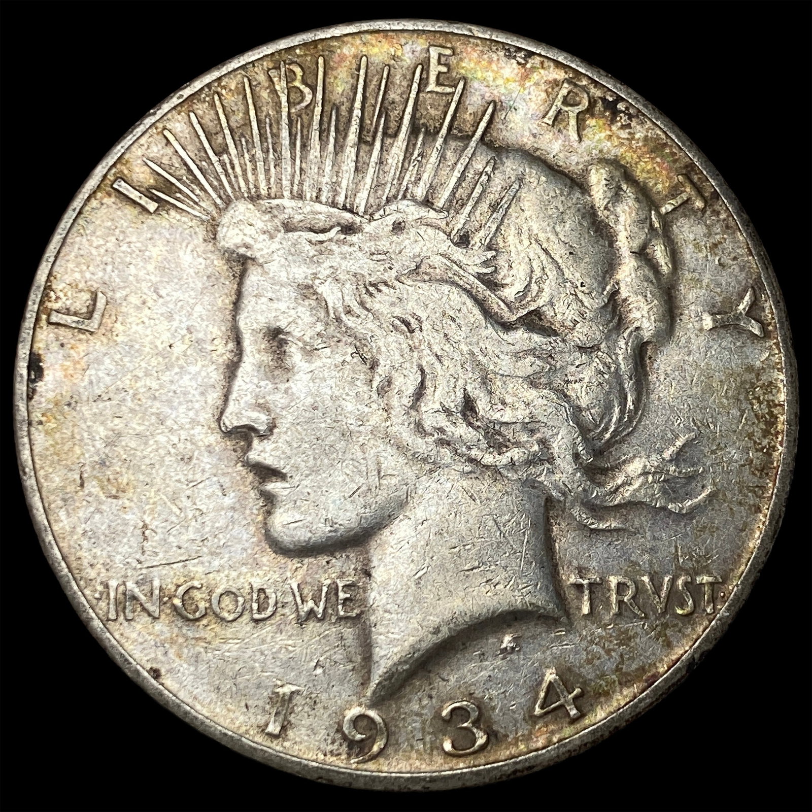 1934-D Silver Peace Dollar LIGHTLY CIRCULATED: 1934-D Silver Peace Dollar LIGHTLY CIRCULATED