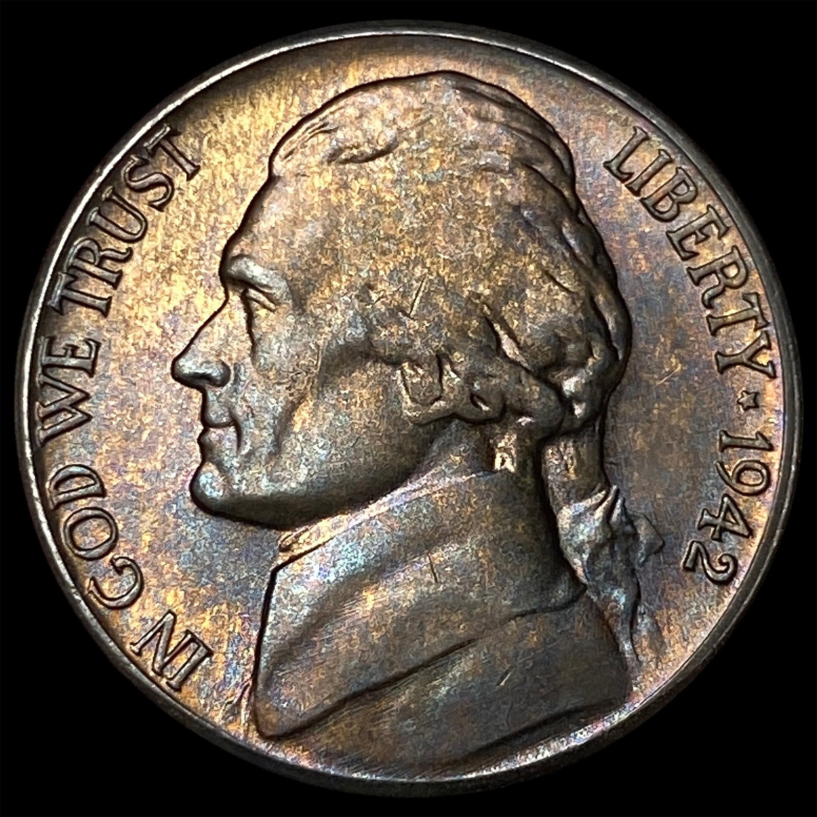 1942-S Jefferson Nickel CHOICE BU (1 of 2)