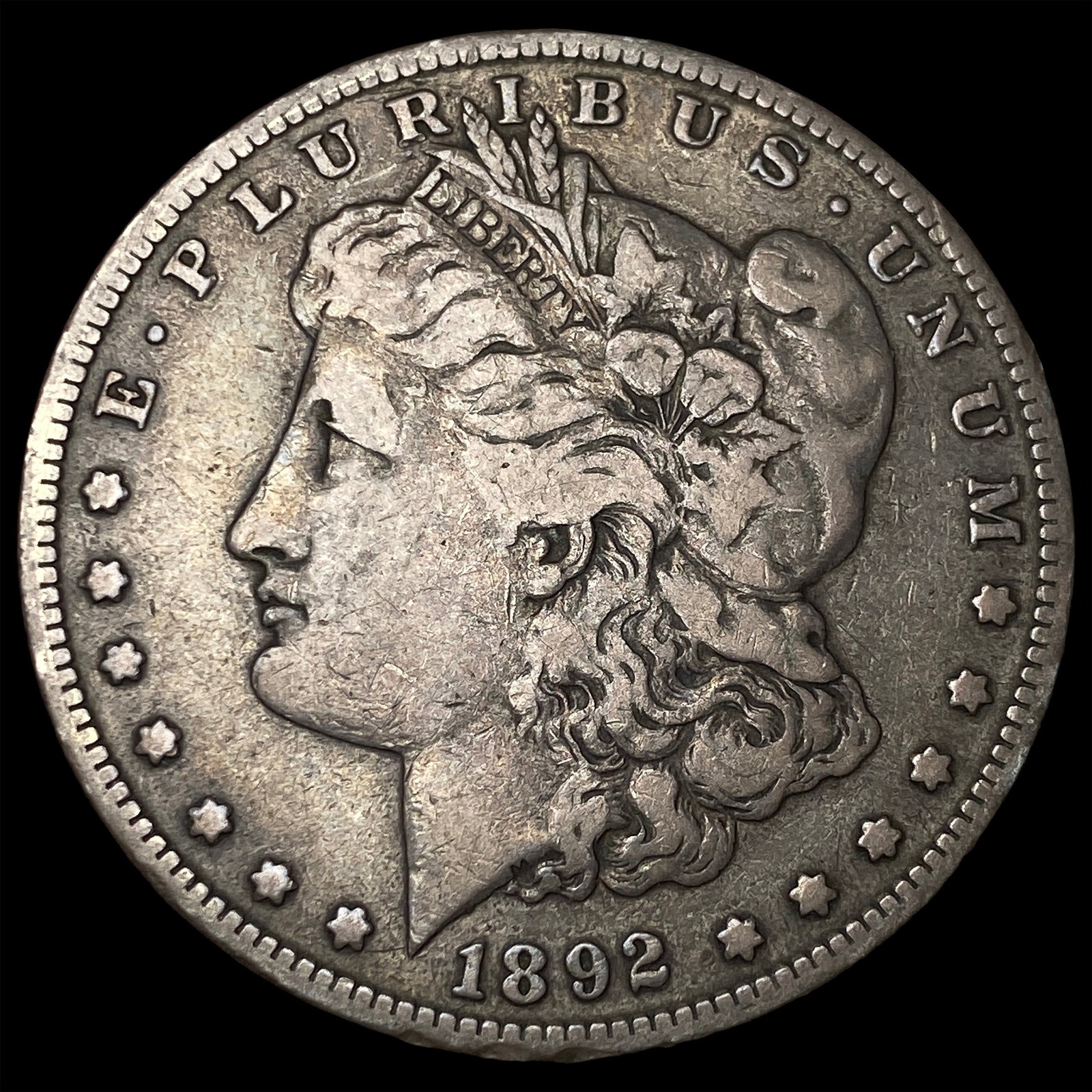 1892 Silver Morgan Dollar HIGH GRADE (1 of 2)