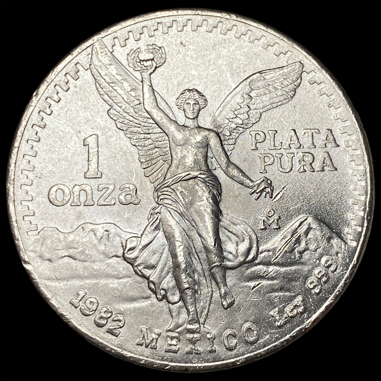 1982 Mexico Silver 1 Onza Libertad SUPERB GEM BU (1 of 2)