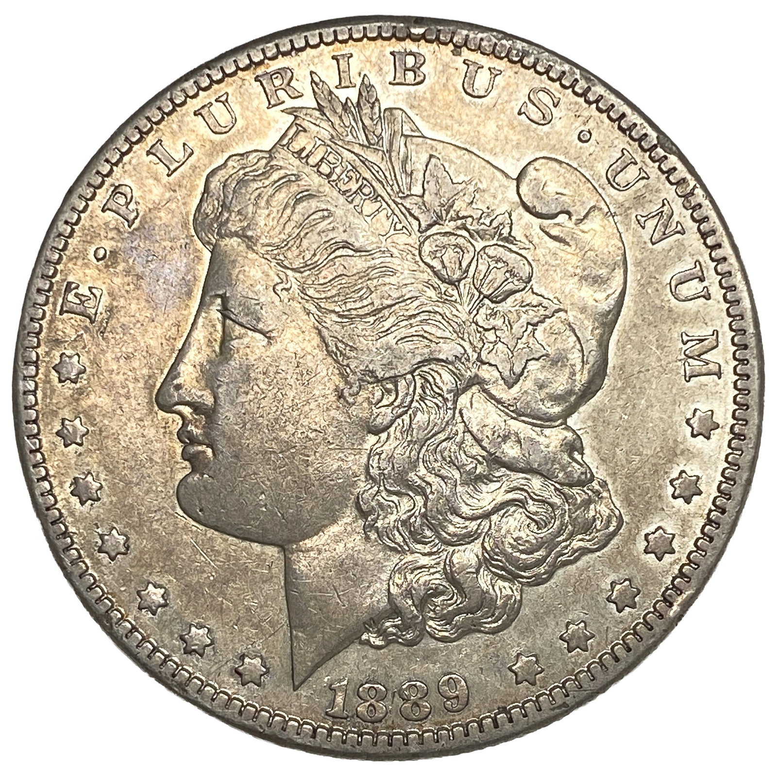 1889-CC Morgan Silver Dollar (1 of 2)