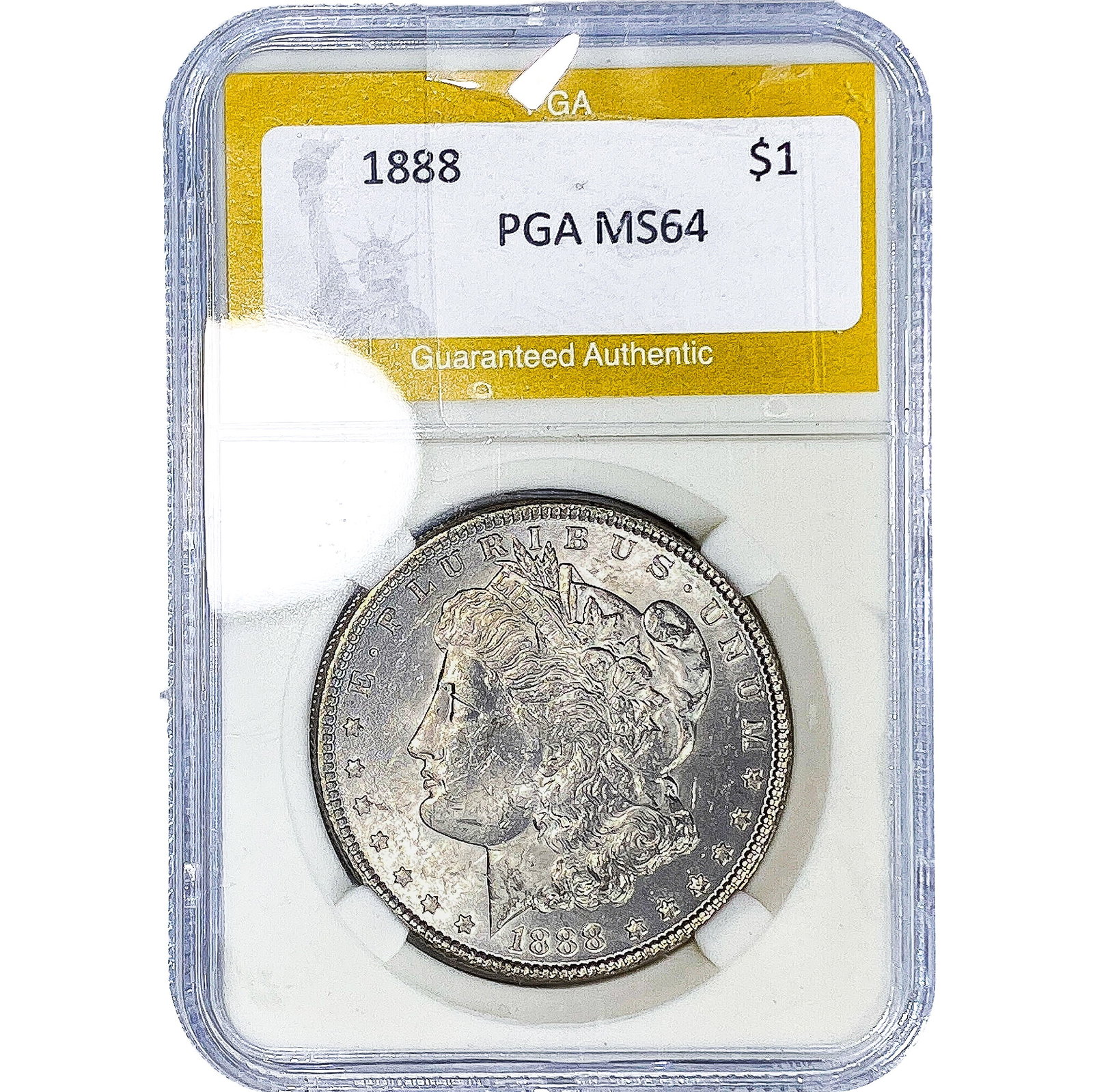 1888 Morgan Silver Dollar PGA MS64 (1 of 2)