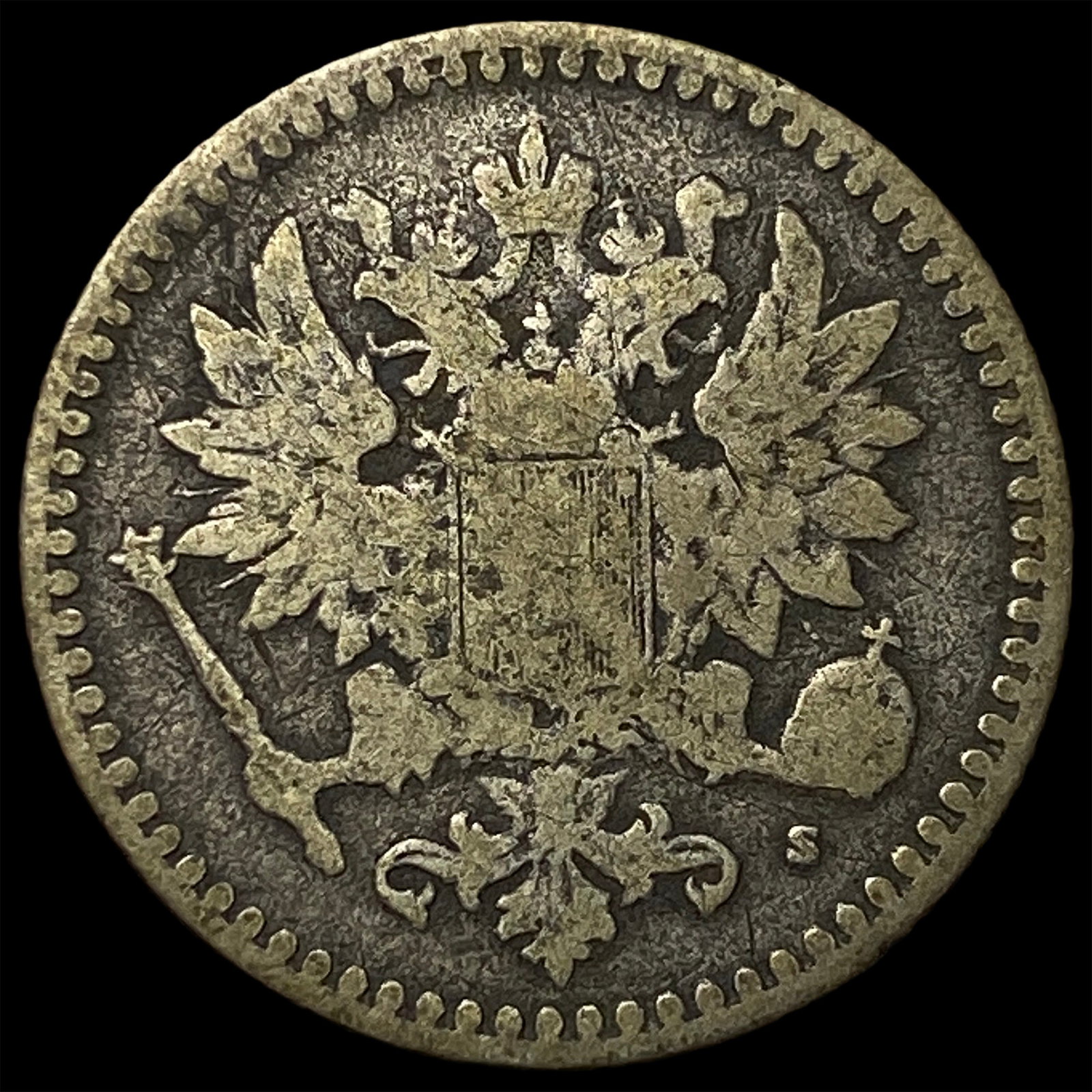 1865S Finland Silver 50 Pennia (1 of 2)