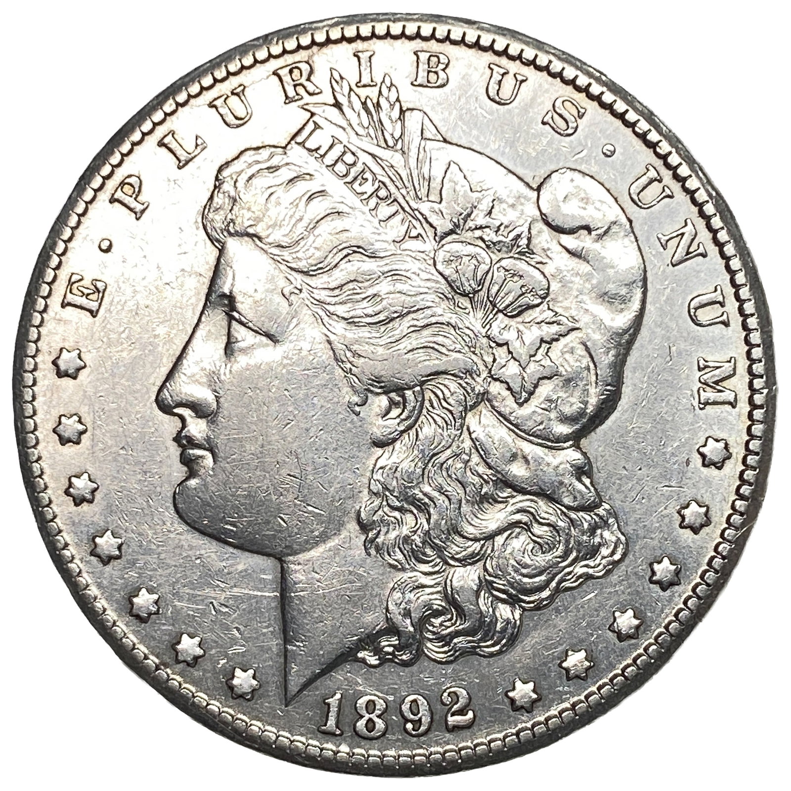 1892-CC Morgan Silver Dollar (1 of 2)