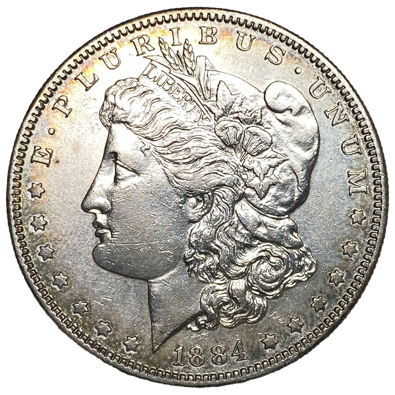 1884-S Morgan Silver Dollar: 1884-S Morgan Silver Dollar