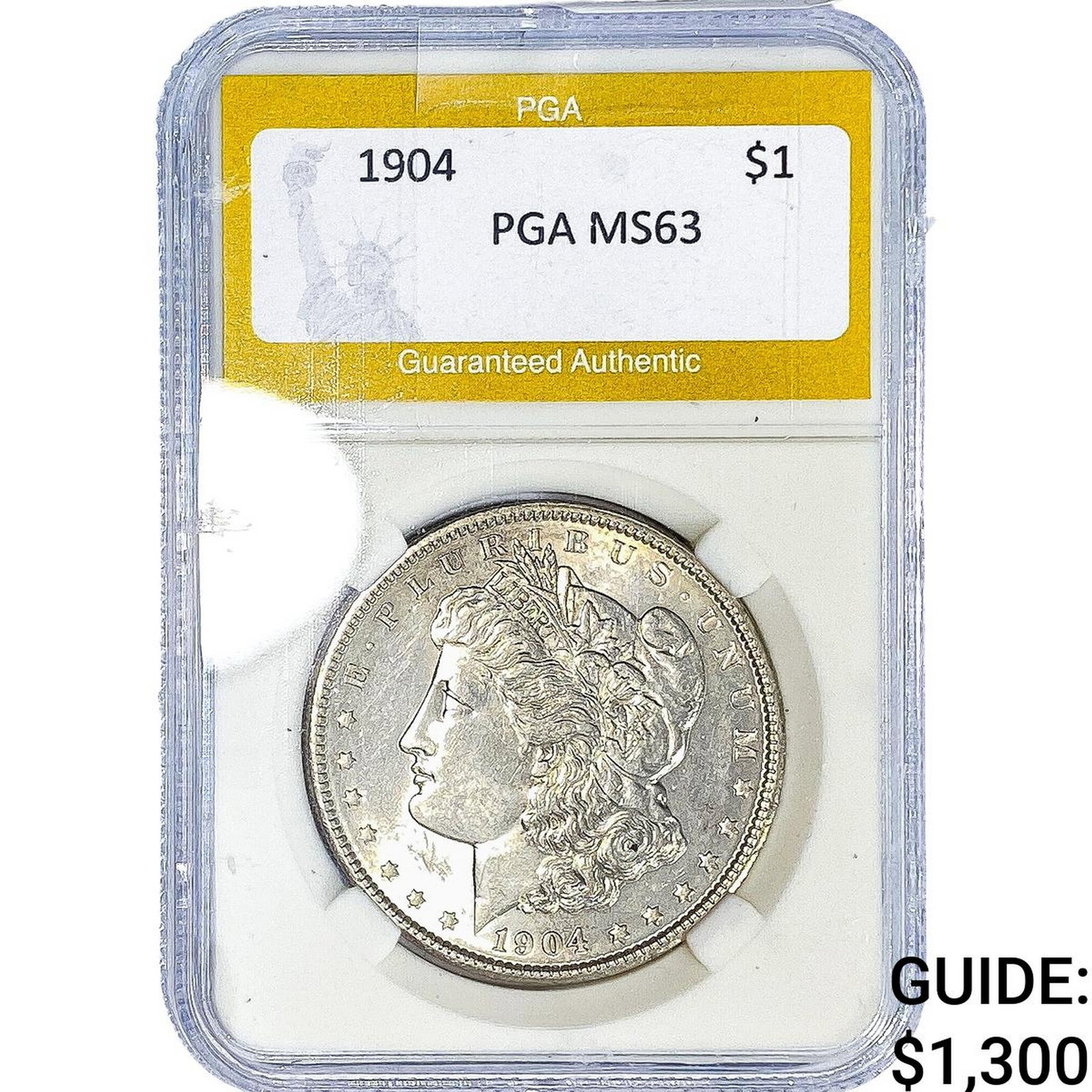 1904 Morgan Silver Dollar PGA MS63 (1 of 2)