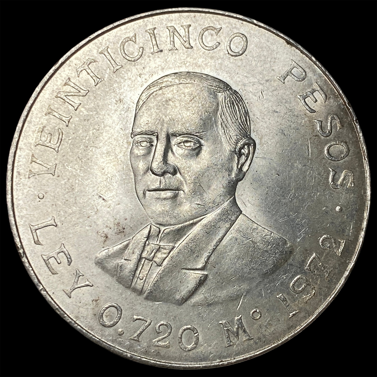 Silver 1972-M Mexico 25 Pesos UNCIRCULATED: Silver 1972-M Mexico 25 Pesos UNCIRCULATED