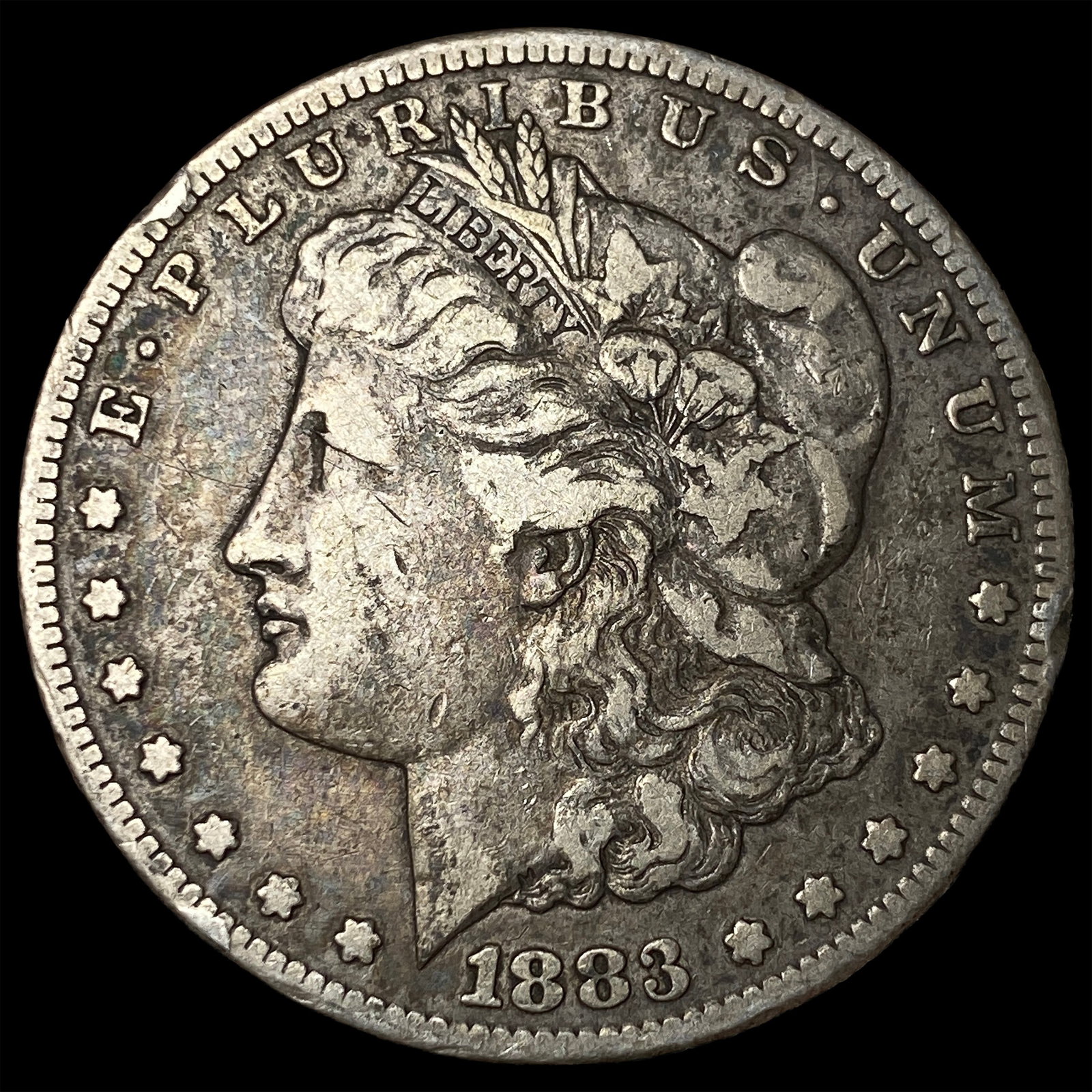 1883 Silver Morgan Dollar LIGHTLY CIRCULATED (1 of 2)