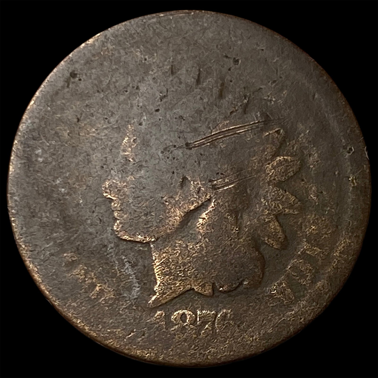 1876 Indian Head Cent NICELY CIRCULATED: 1876 Indian Head Cent NICELY CIRCULATED