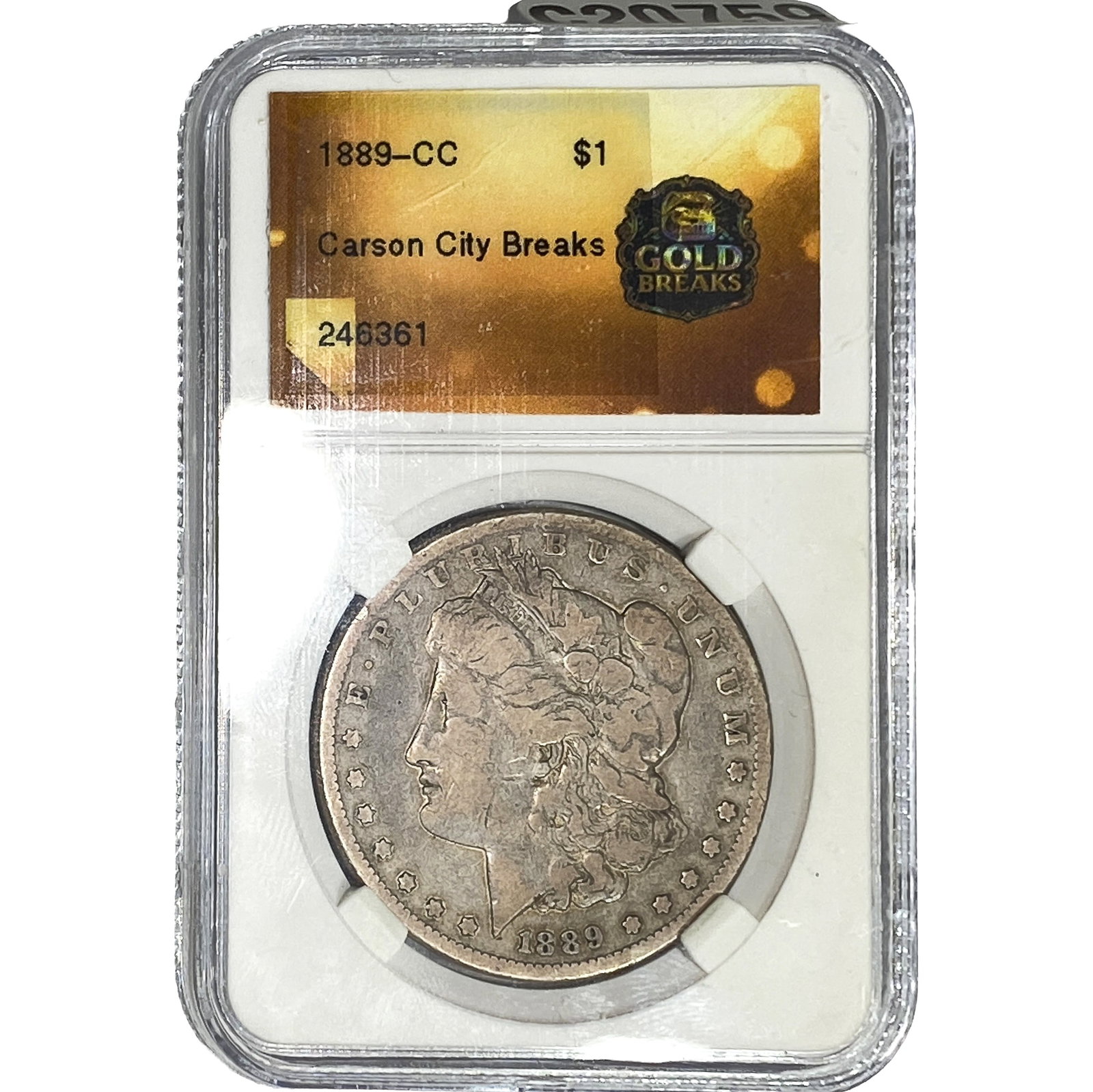 1889-CC Morgan Silver Dollar: 1889-CC Morgan Silver Dollar