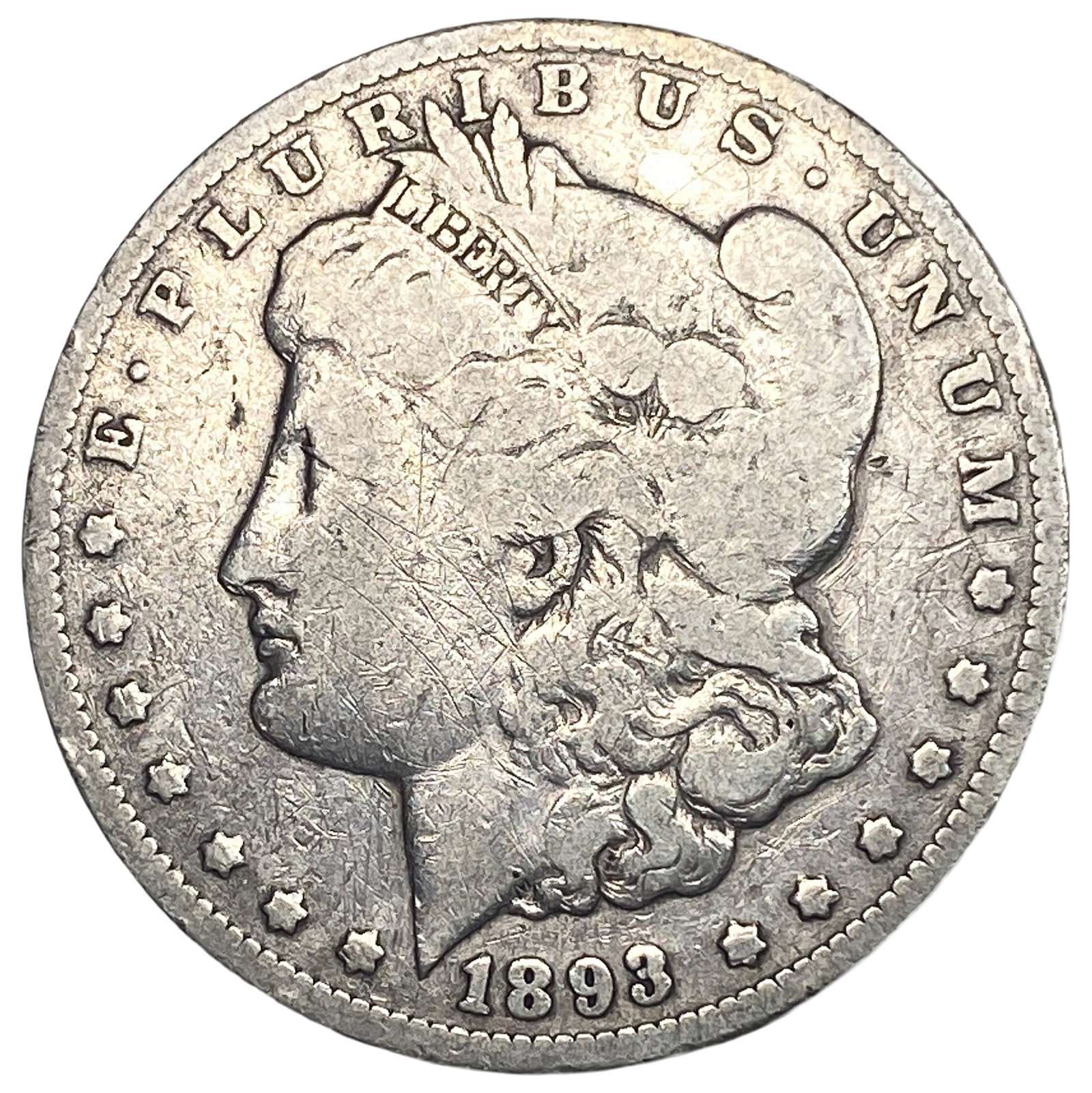 1893 Morgan Silver Dollar: 1893 Morgan Silver Dollar