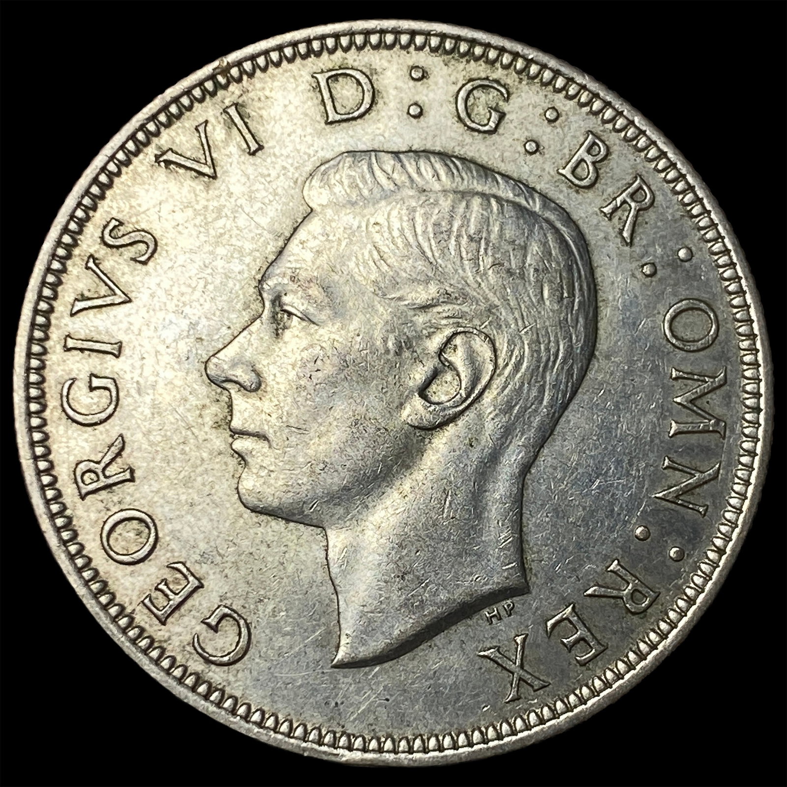 1944 Great Britain Silver 1/2 Crown (1 of 2)