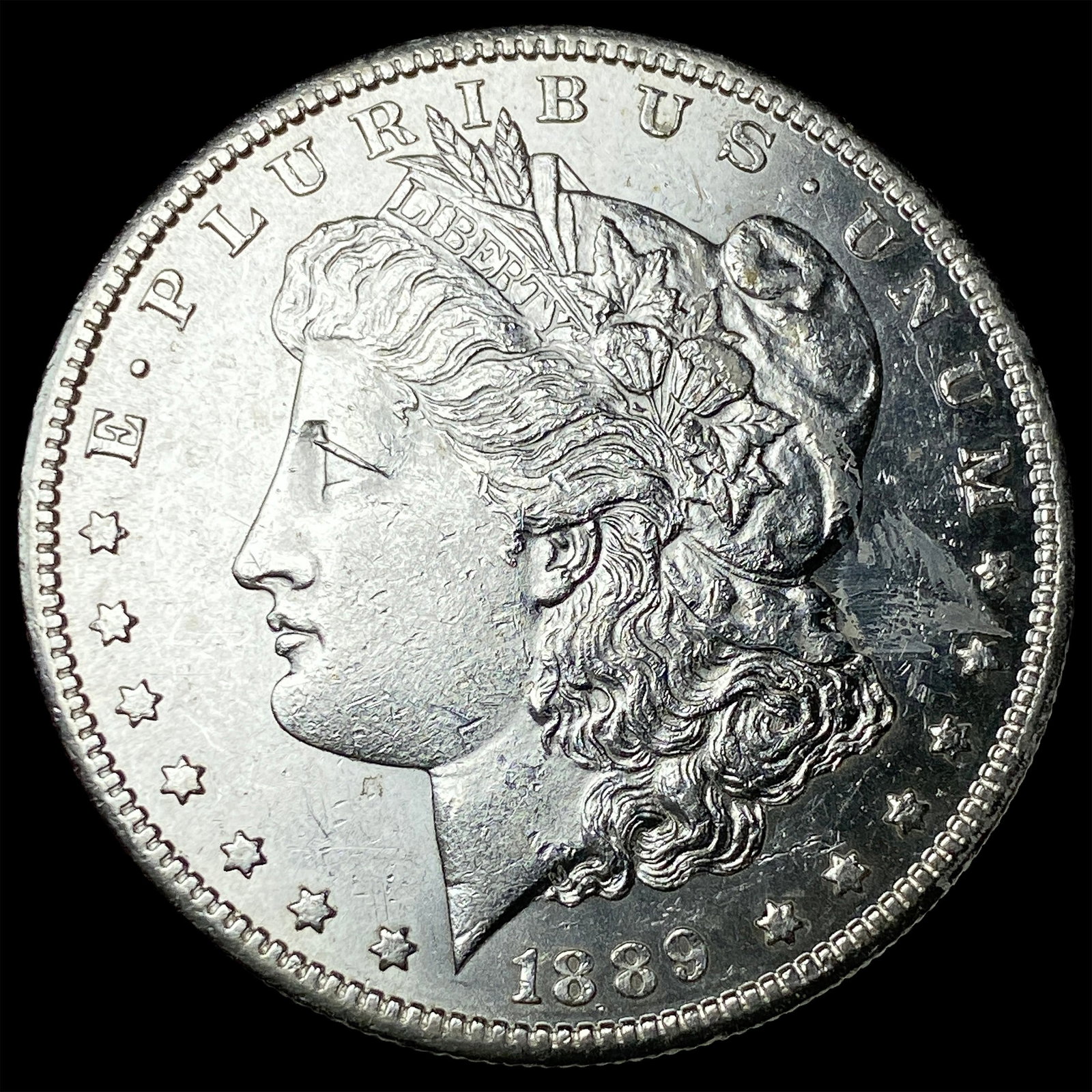 1889-S Silver Morgan Dollar UNCIRCULATED: 1889-S Silver Morgan Dollar UNCIRCULATED