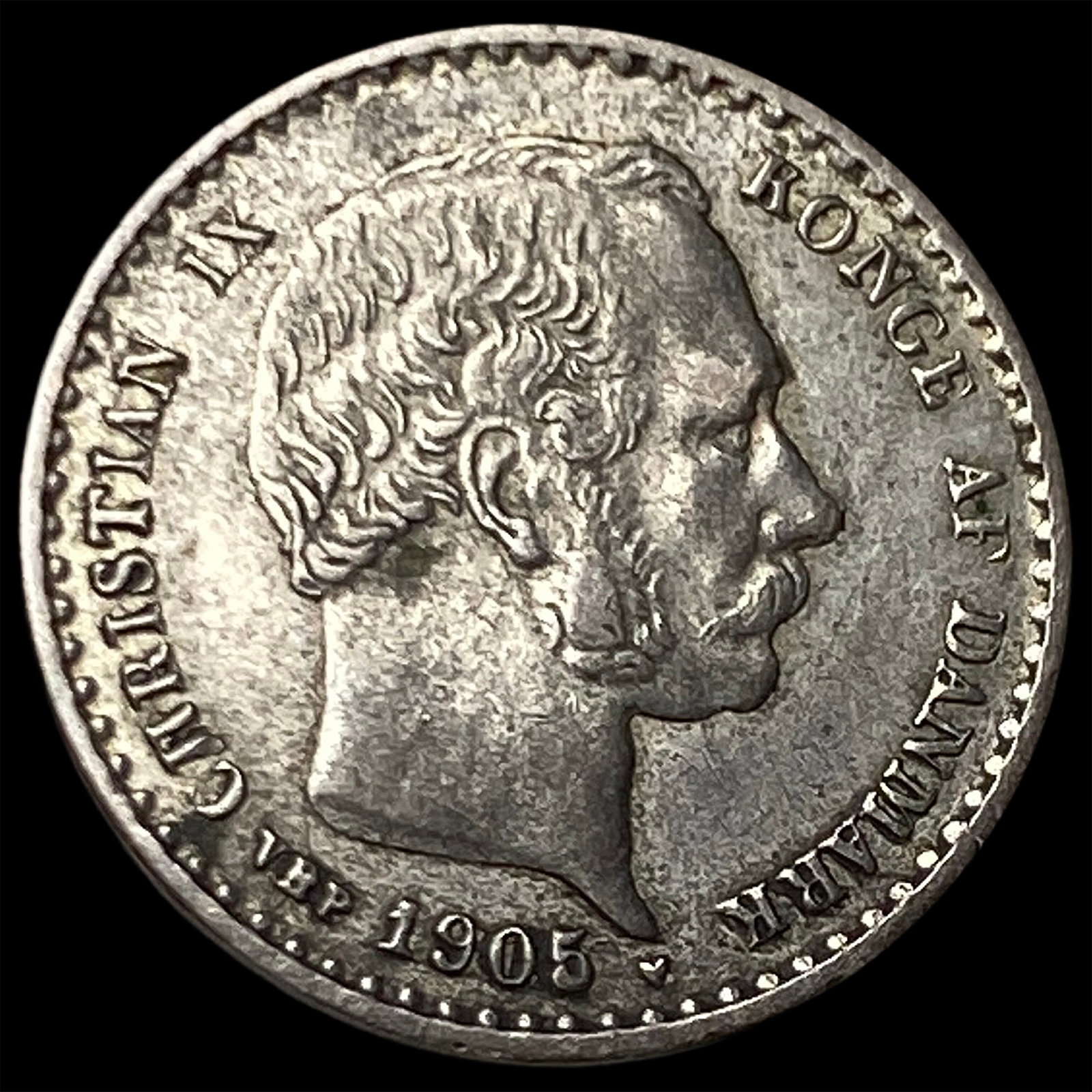 1905 Denmark Silver 10 Ore (1 of 2)