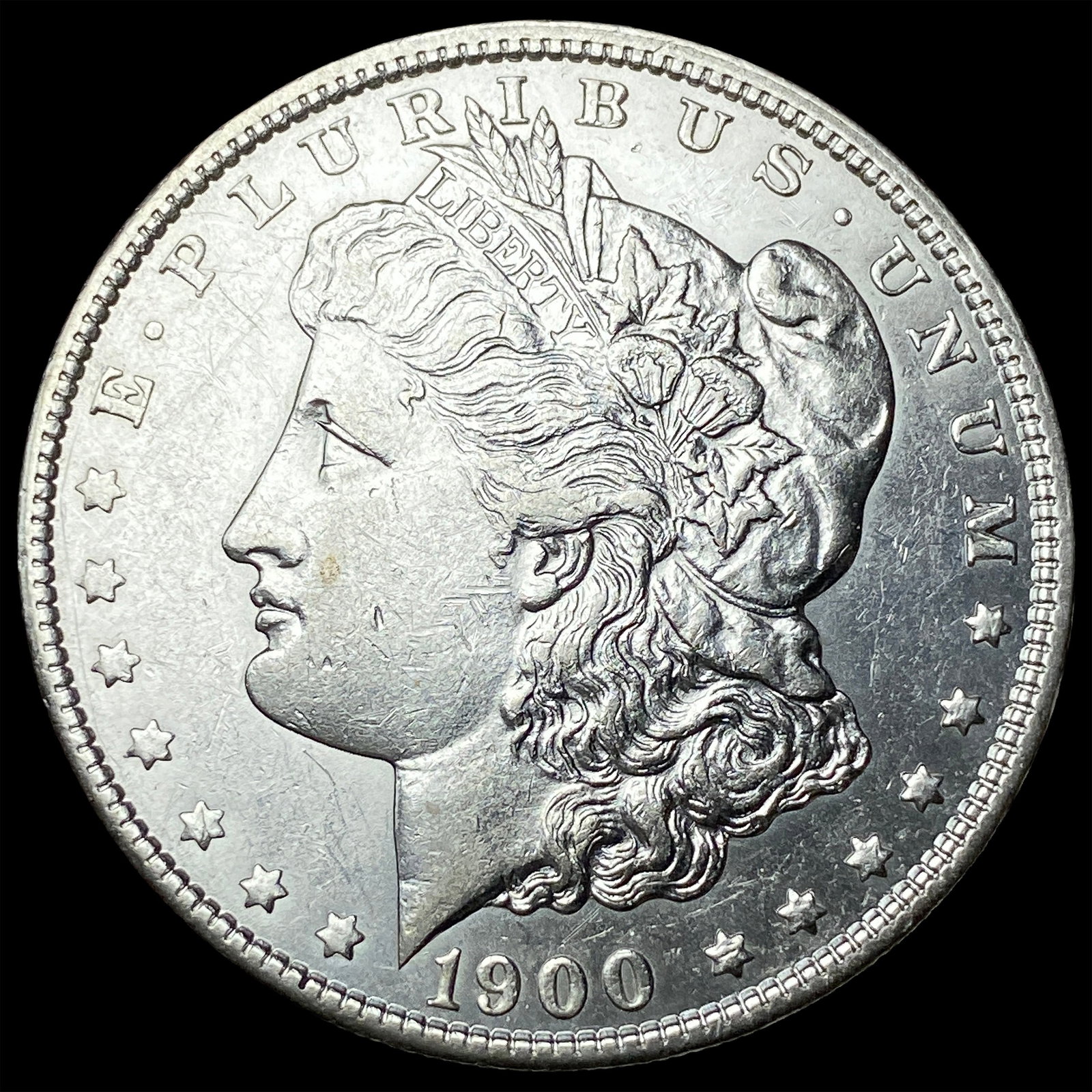 1900 Morgan Silver Dollar CLOSELY UNCIRCULATED: 1900 Morgan Silver Dollar CLOSELY UNCIRCULATED