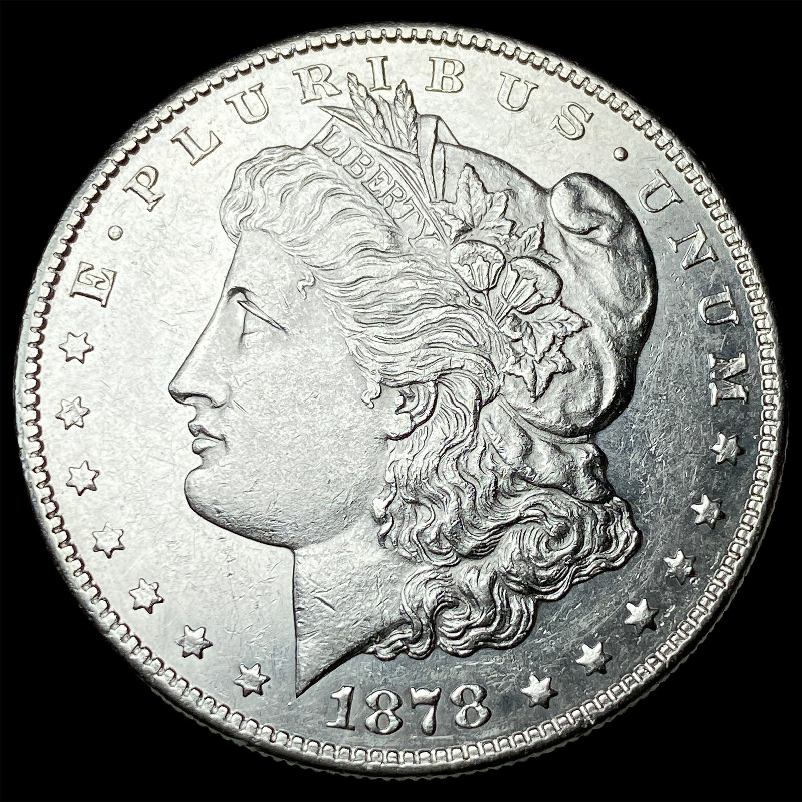 1878-S Silver Morgan Dollar UNCIRCULATED: 1878-S Silver Morgan Dollar UNCIRCULATED