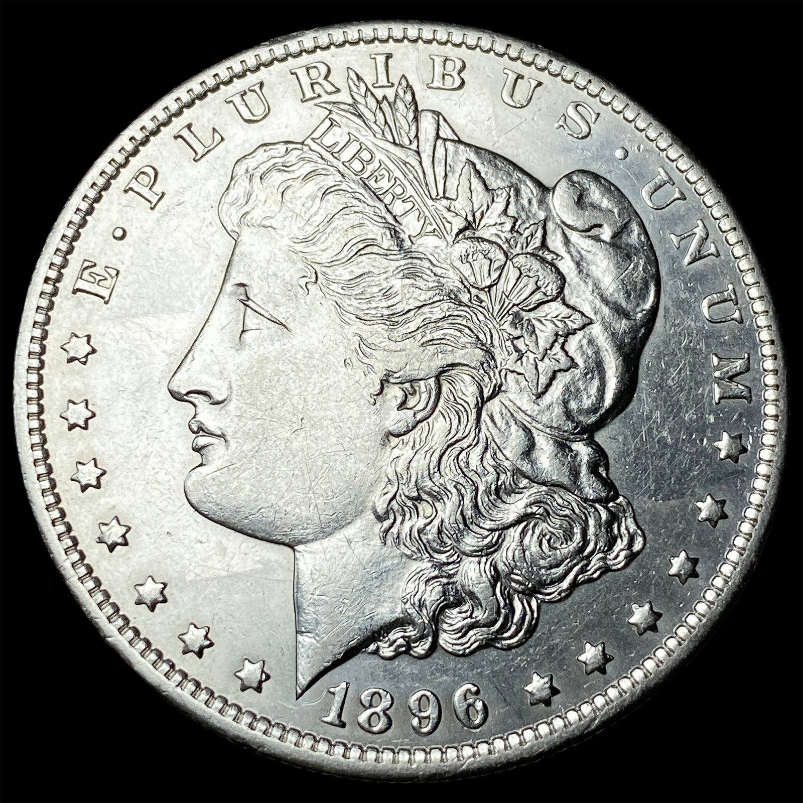 1896-O Silver Morgan Dollar CLOSELY UNCIRCULATED: 1896-O Silver Morgan Dollar CLOSELY UNCIRCULATED