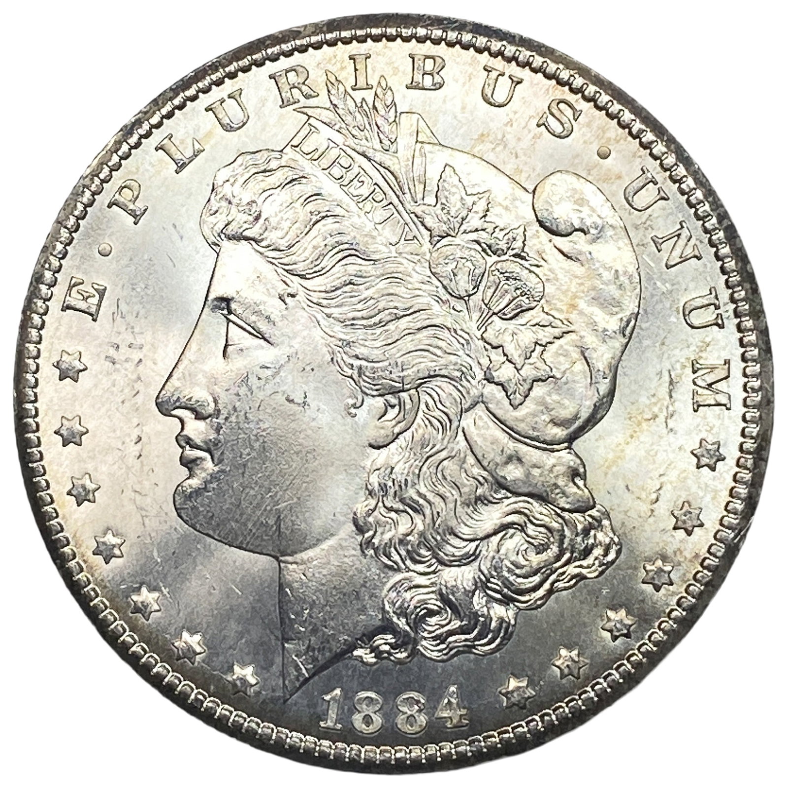 1884-CC Morgan Silver Dollar (1 of 2)