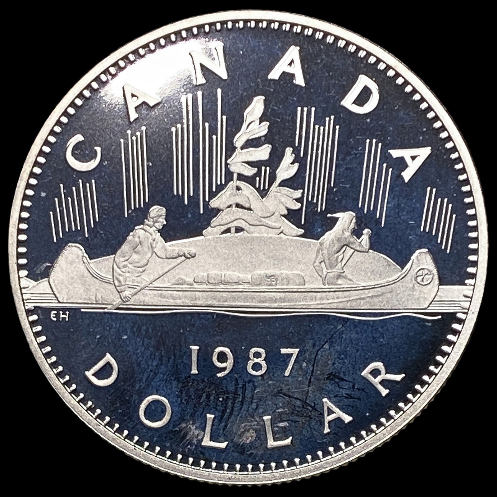 1987 Canada Silver Dollar - 2