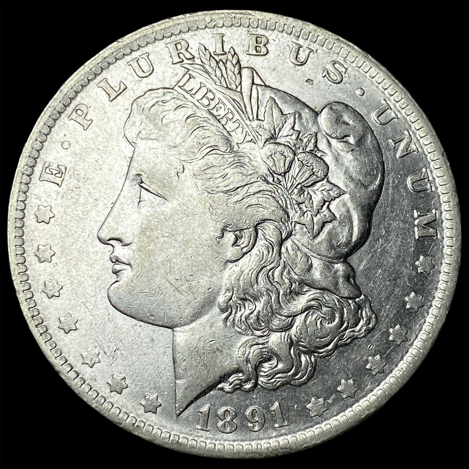 1891-O Silver Morgan Dollar CLOSELY UNCIRCULATED: 1891-O Silver Morgan Dollar CLOSELY UNCIRCULATED