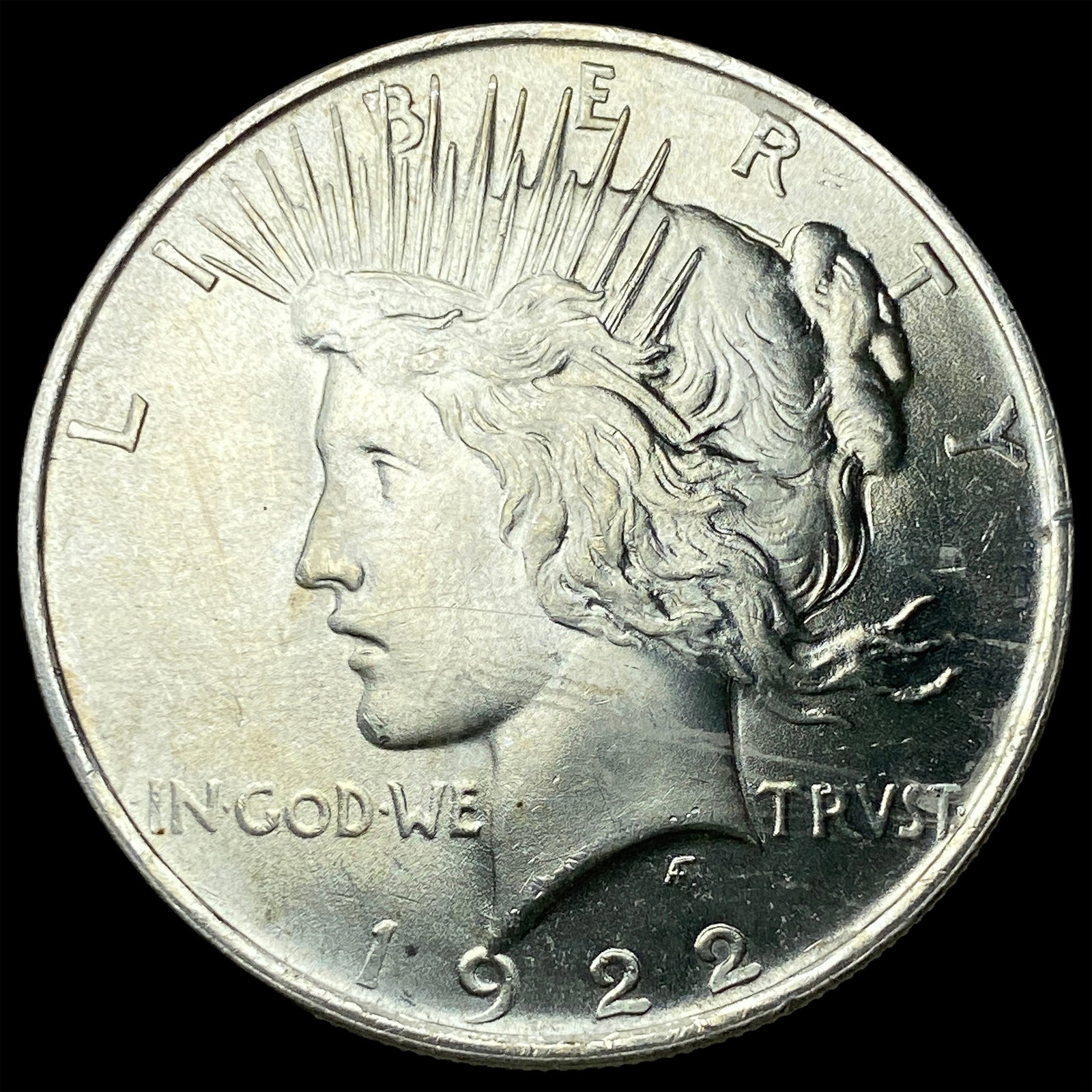 1922 Silver Peace Dollar CHOICE BU: 1922 Silver Peace Dollar CHOICE BU