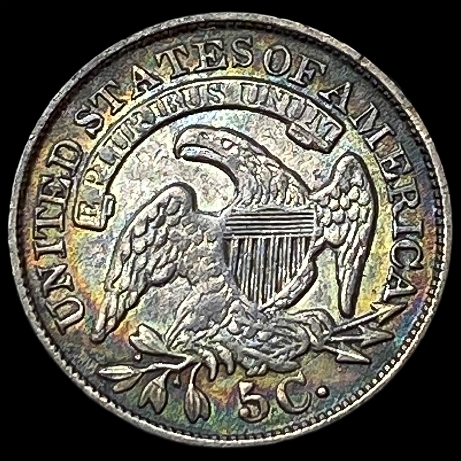 1830 Capped Bust Half Dime UNCIRCULATED - 2