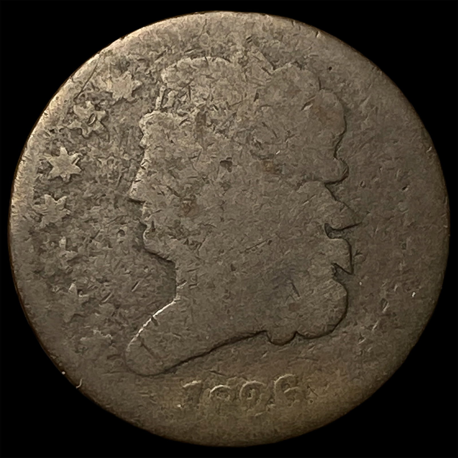 1826 Classic Head Half Cent NICELY CIRCULATED: 1826 Classic Head Half Cent NICELY CIRCULATED