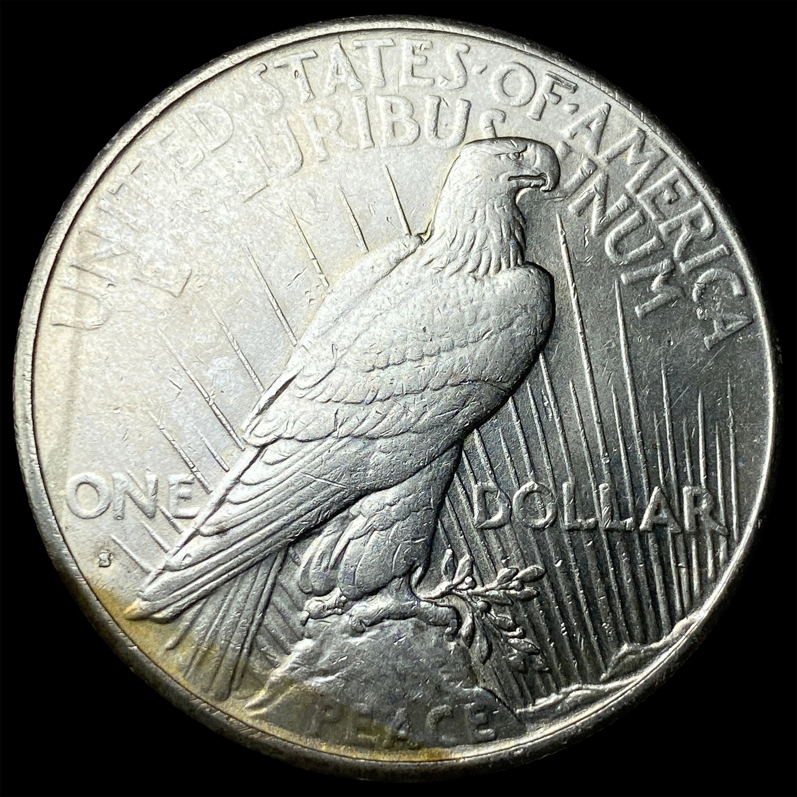 1934-S Silver Peace Dollar CLOSELY UNCIRCULATED - 2