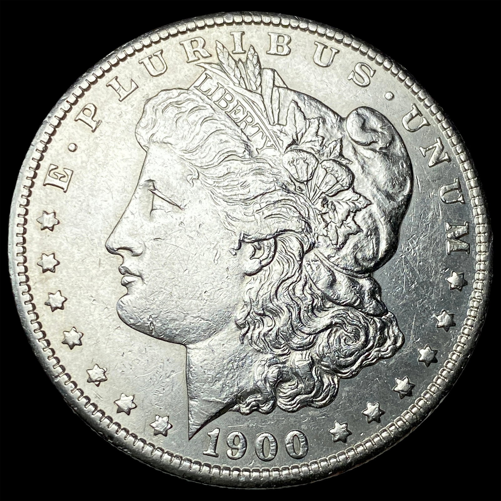 1900-S Silver Morgan Dollar CLOSELY UNCIRCULATED: 1900-S Silver Morgan Dollar CLOSELY UNCIRCULATED