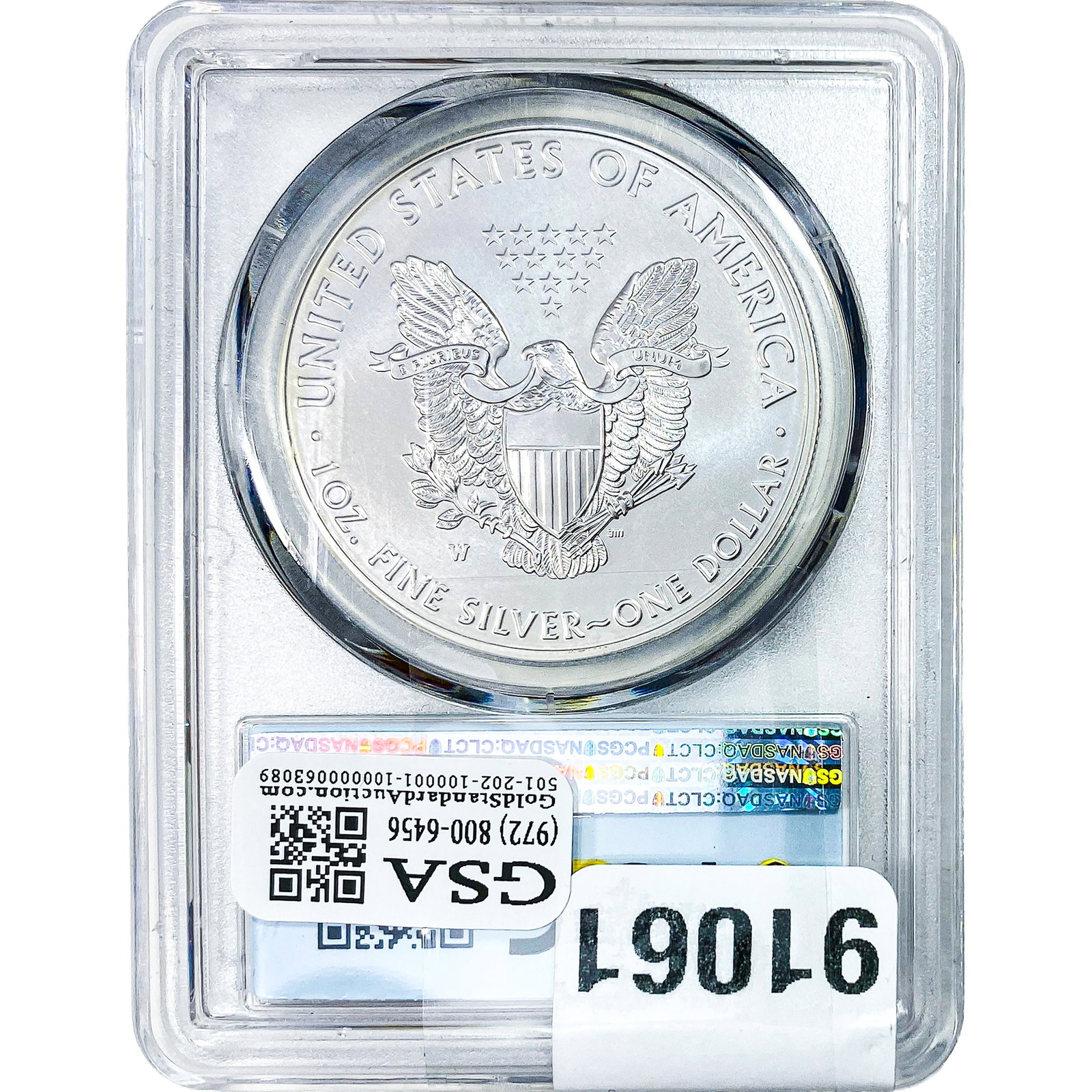2019-W Silver Eagle PCGS SP70 - 2
